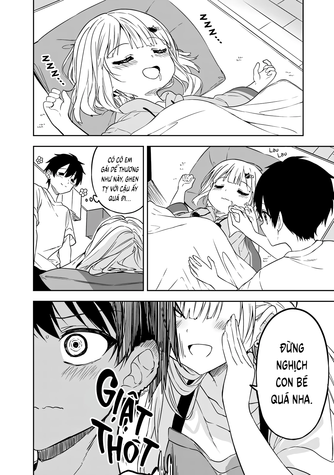 Sau khi tình cờ giúp đỡ một bé gái lạc đường, nàng mỹ nữ du học sinh thường xuyên lui tới căn hộ của tôi Chapter 04 - Trang 2