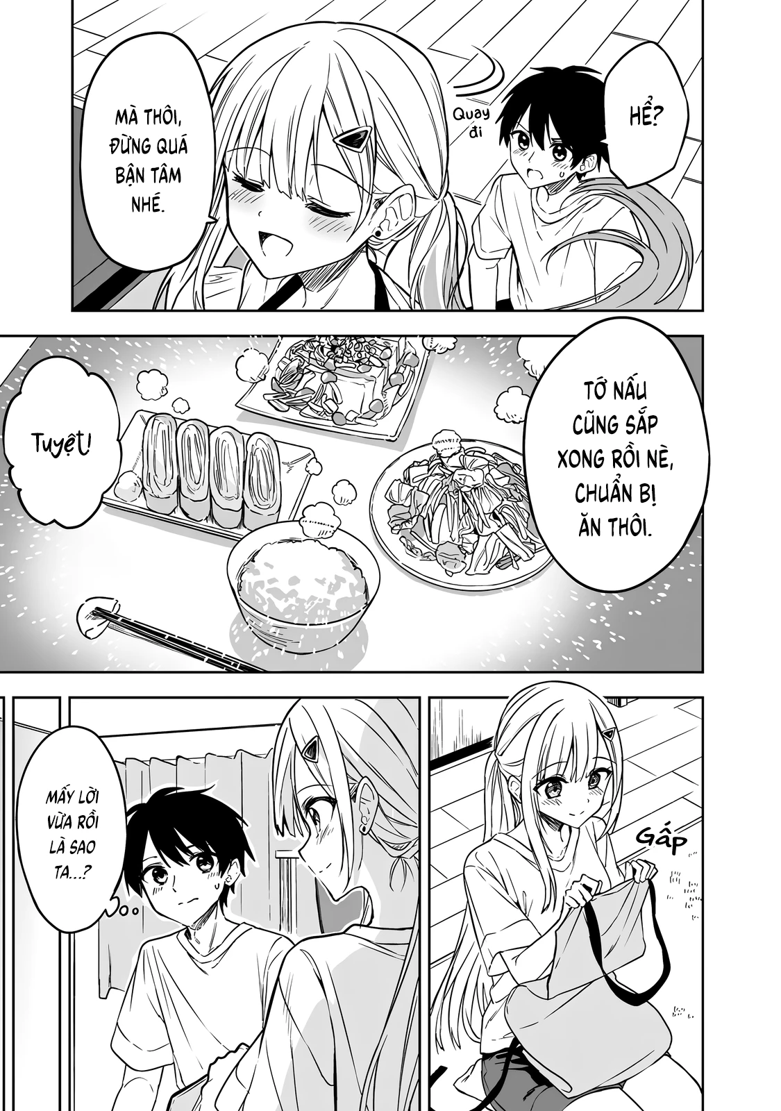 Sau khi tình cờ giúp đỡ một bé gái lạc đường, nàng mỹ nữ du học sinh thường xuyên lui tới căn hộ của tôi Chapter 04 - Trang 2