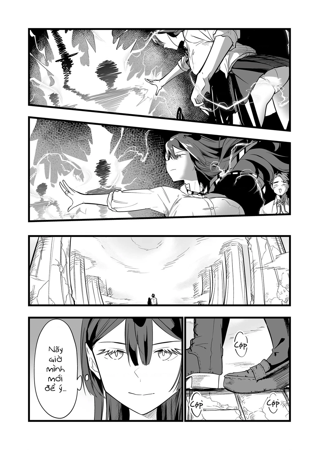 Con Quái Vật Mà Tôi Dạy Dỗ Năm Xưa Đã Hóa Thành Một Thiếu Nữ Xinh Đẹp Và Đến Gặp Tôi. Chapter 20 - Trang 4