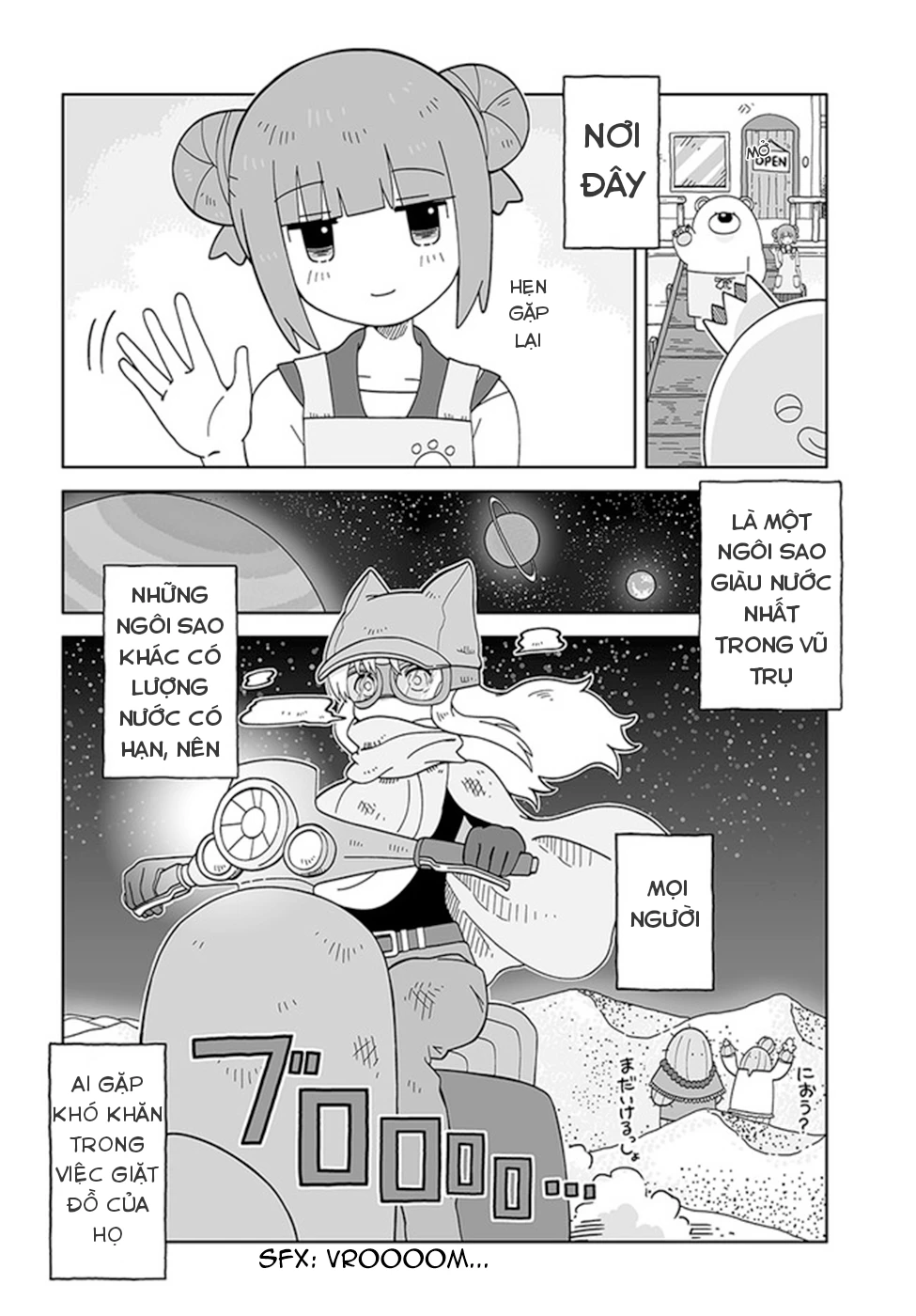 Giặt là vệ tinh Chapter 1 - Trang 2