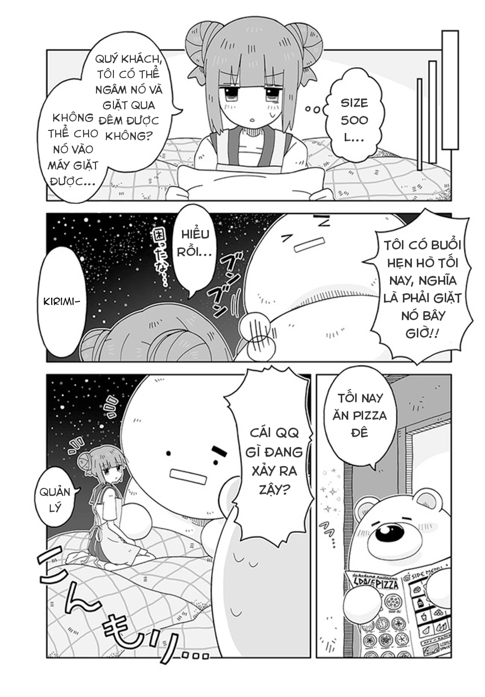 Giặt là vệ tinh Chapter 1 - Trang 2