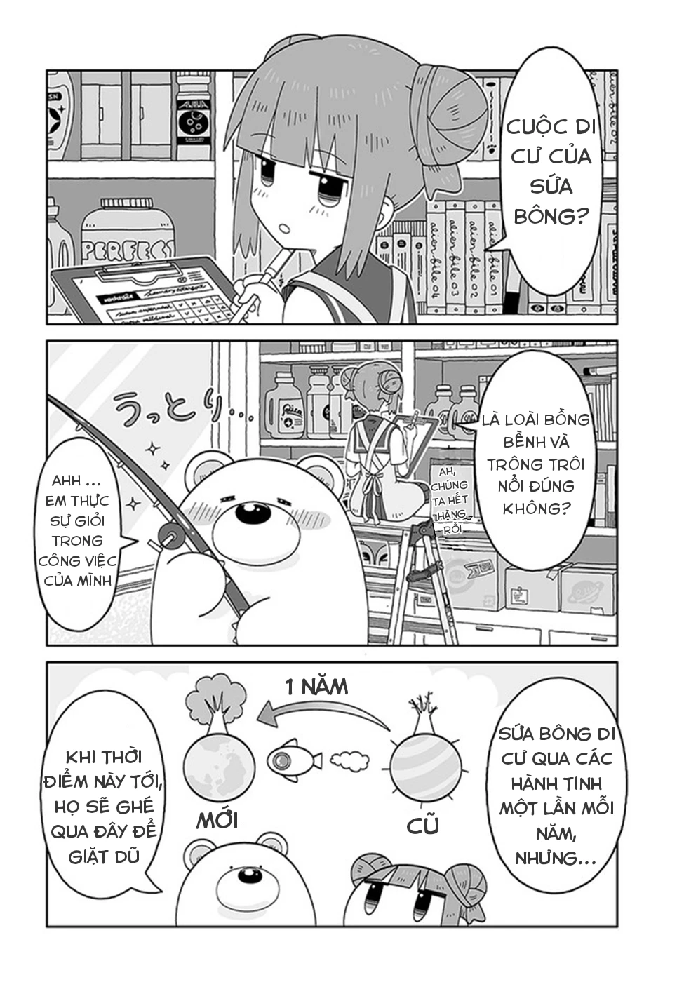 Giặt là vệ tinh Chapter 3 - Trang 2