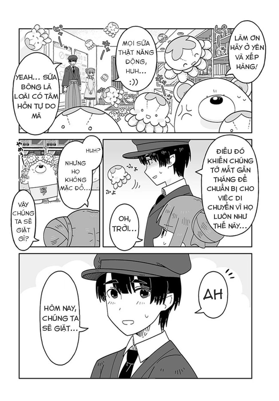 Giặt là vệ tinh Chapter 3 - Trang 2
