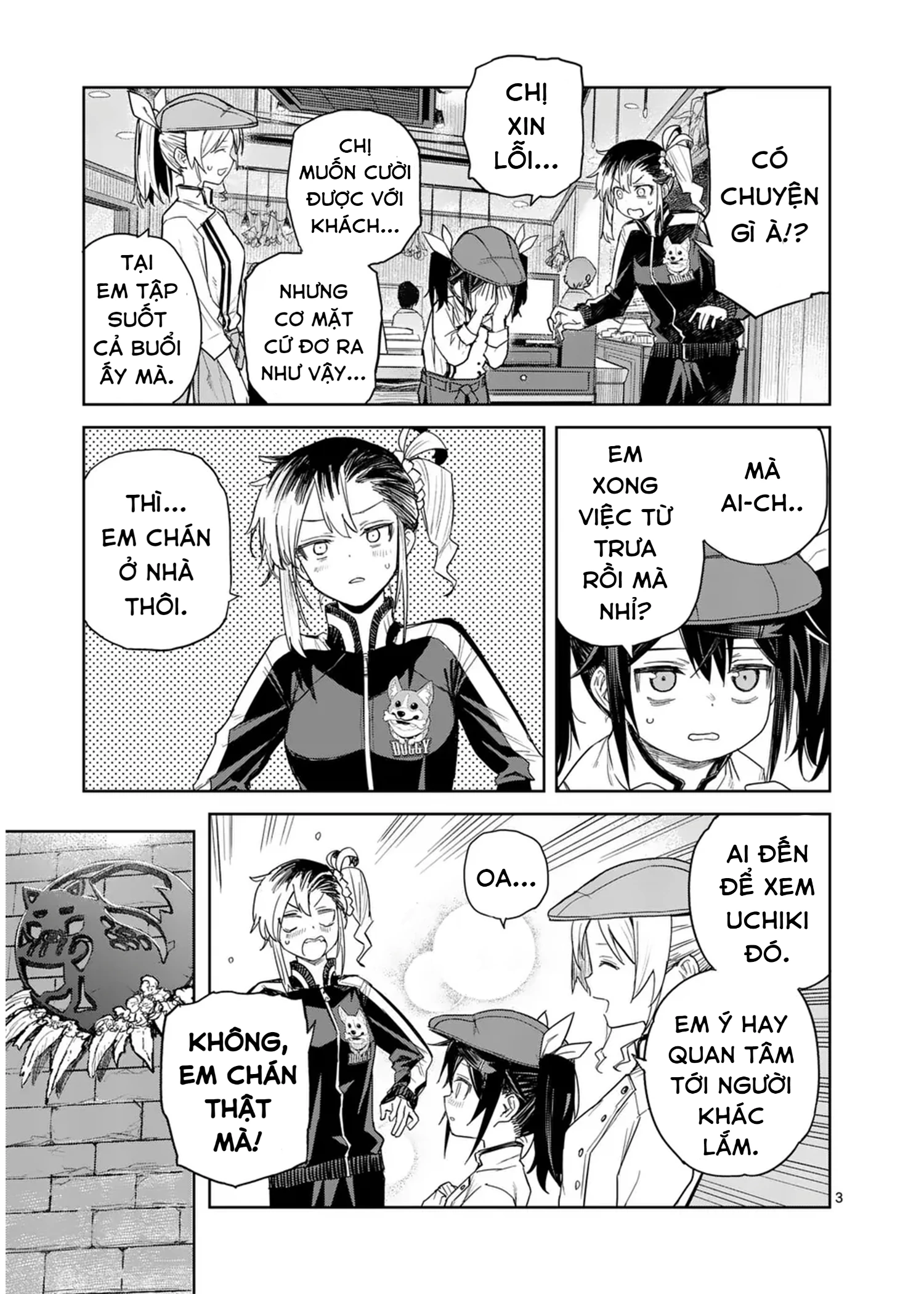 Pan wo Nameruna! Chapter 4 - Trang 2