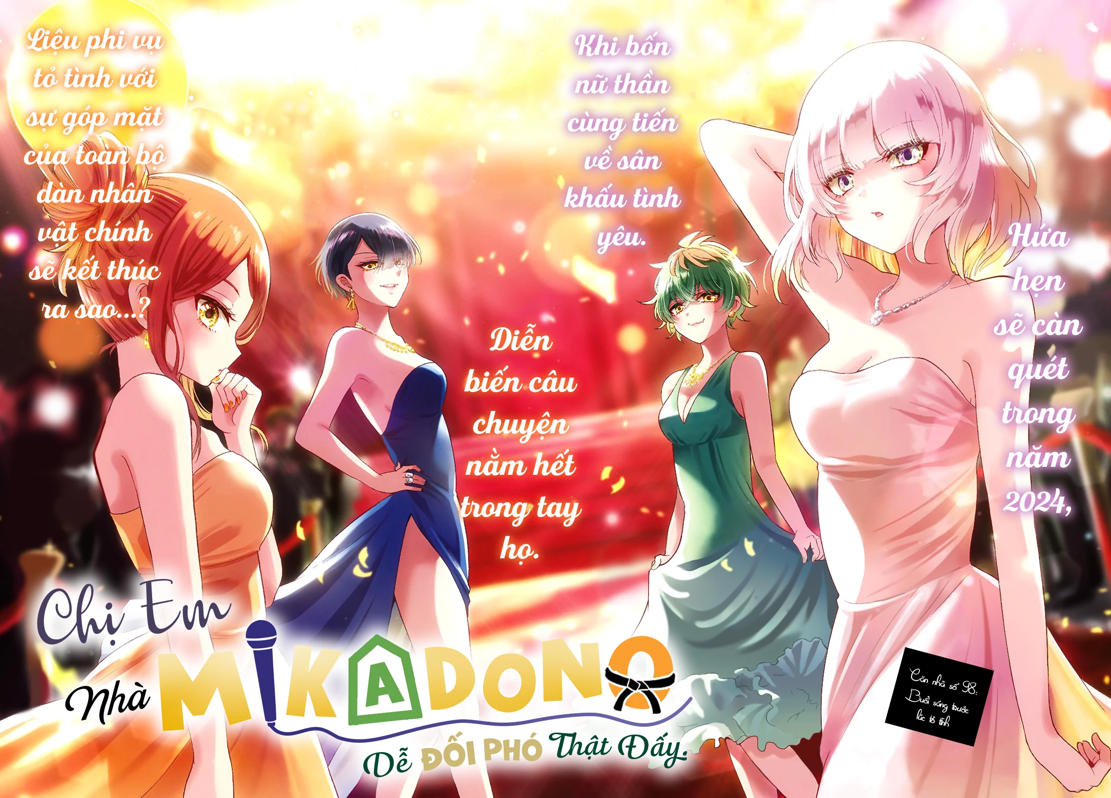 Ba Chị Em Nhà Mikadono Dễ Đối Phó Thật Đấy Chapter 98 - Trang 4