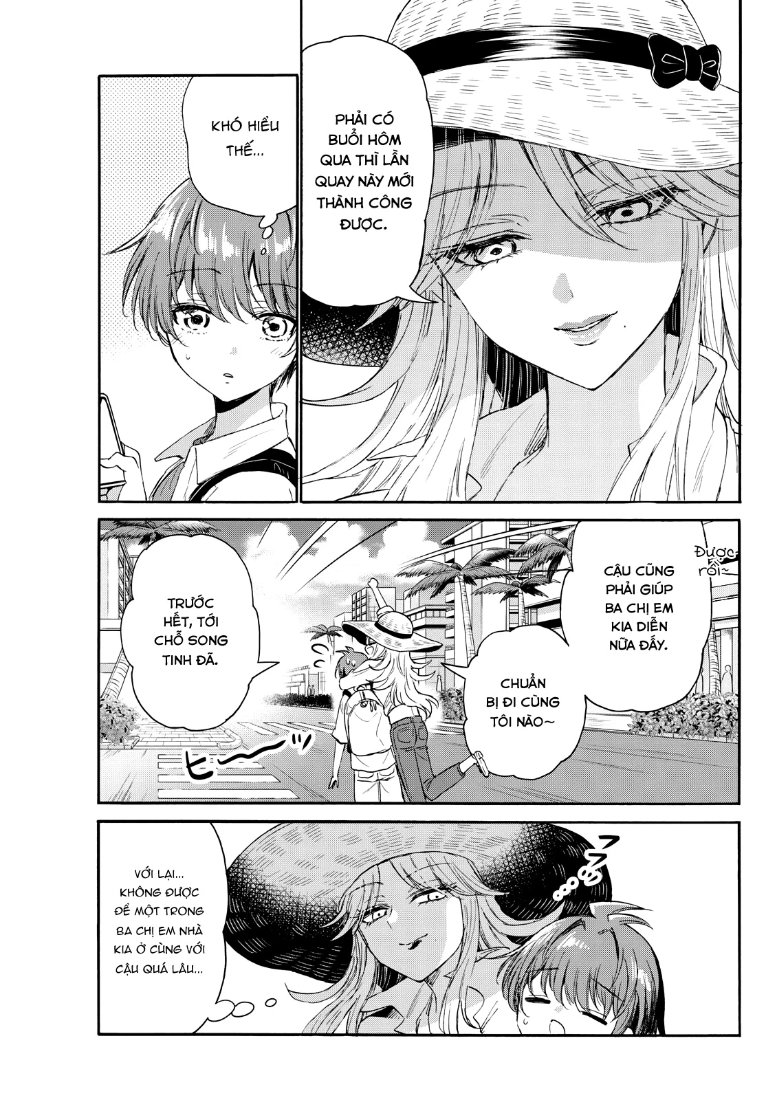 Ba Chị Em Nhà Mikadono Dễ Đối Phó Thật Đấy Chapter 99 - Trang 4