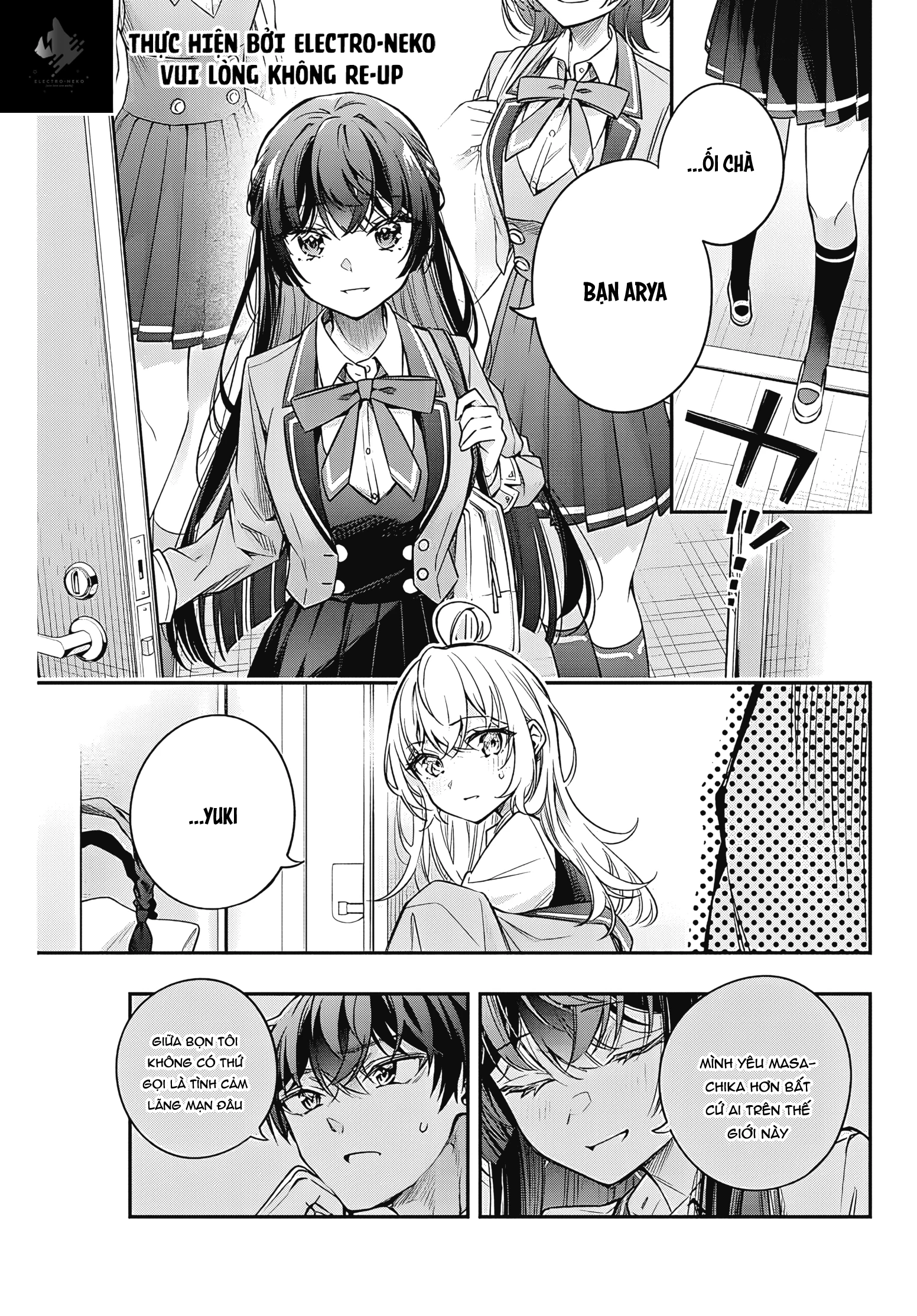 Arya-san bàn bên thi thoảng lại thả thính tôi bằng tiếng Nga Chapter 42 - Trang 2