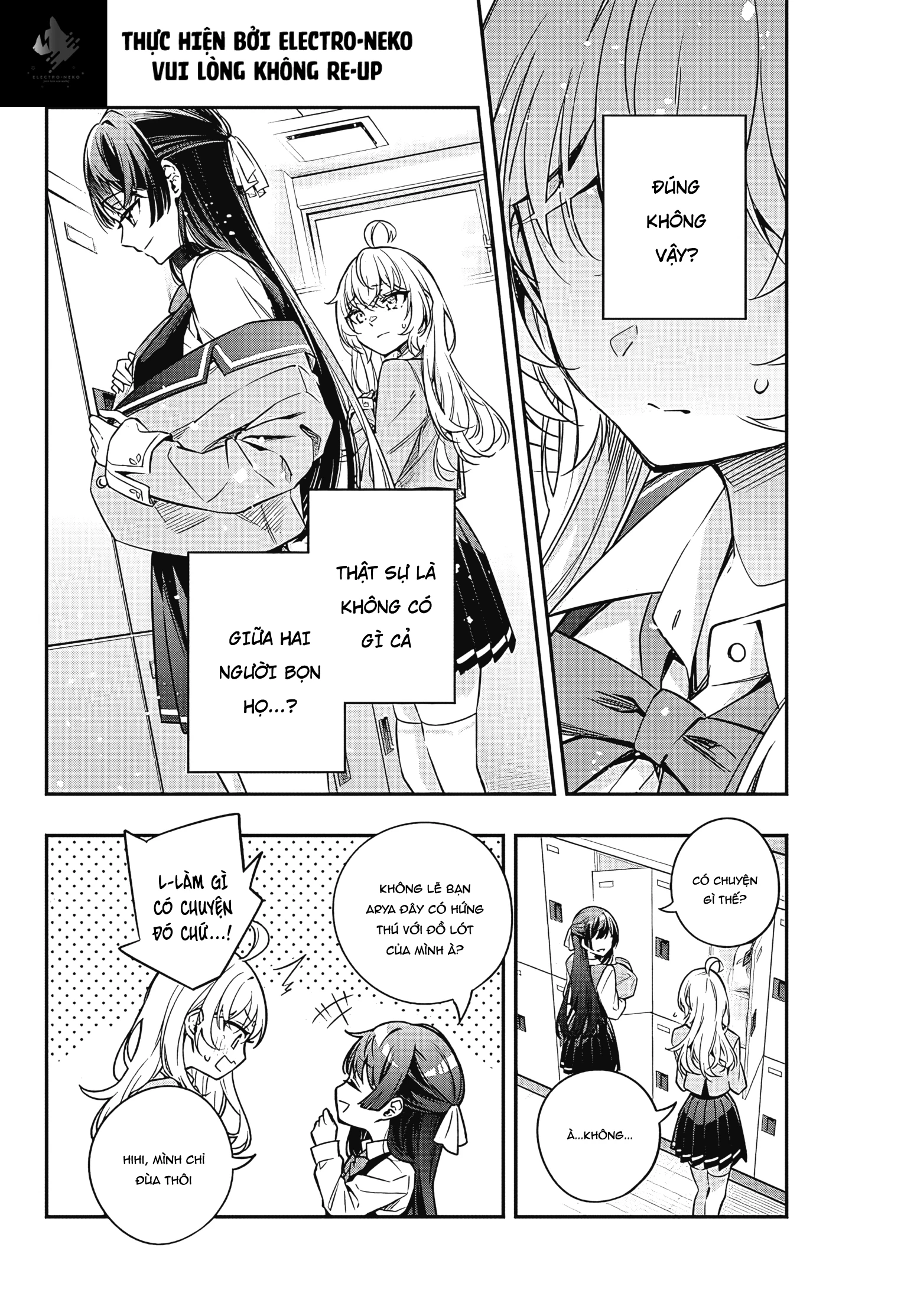 Arya-san bàn bên thi thoảng lại thả thính tôi bằng tiếng Nga Chapter 42 - Trang 2