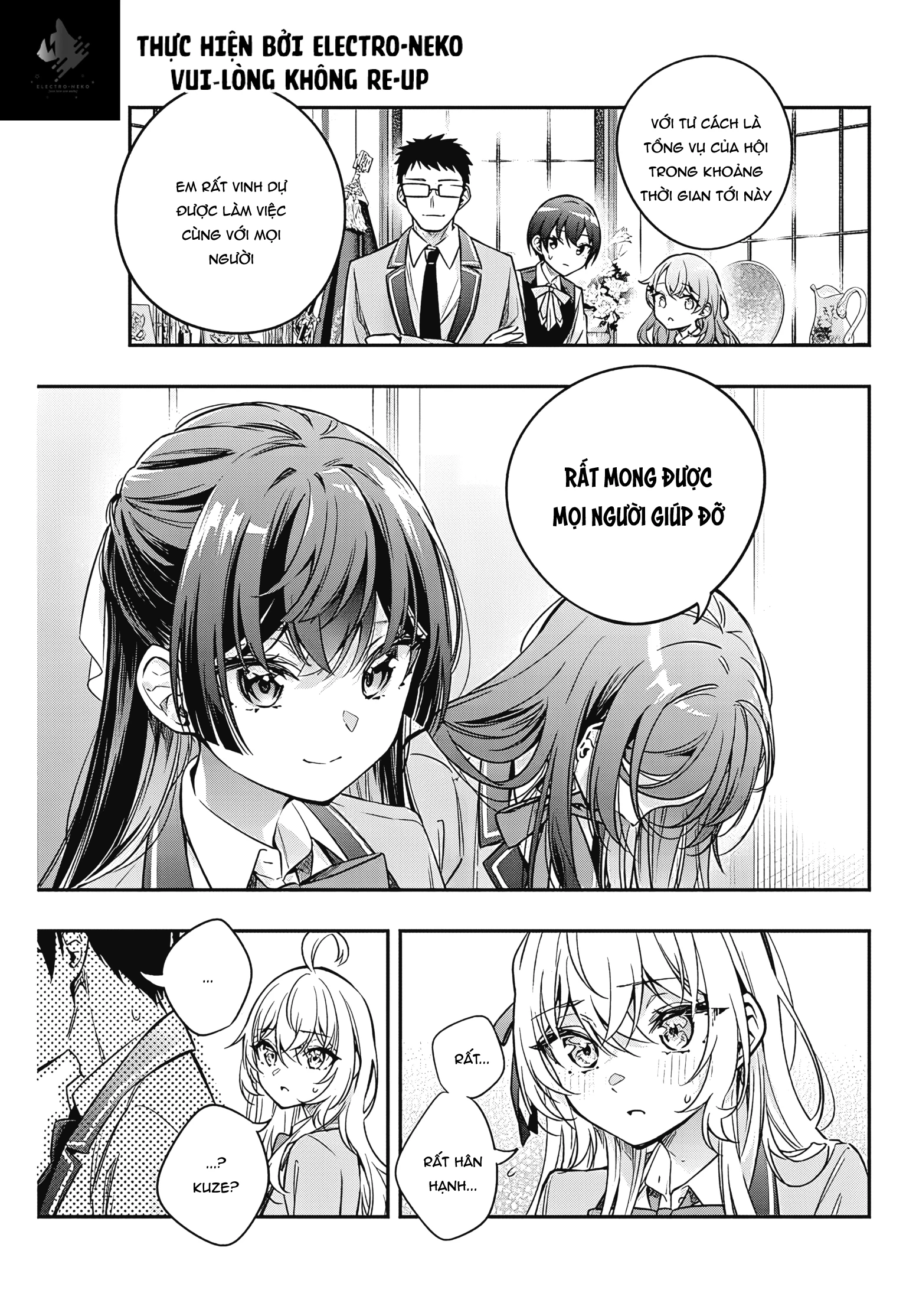 Arya-san bàn bên thi thoảng lại thả thính tôi bằng tiếng Nga Chapter 42 - Trang 2