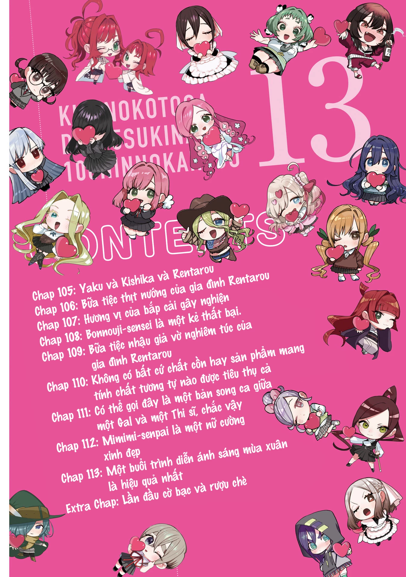 Kimi No Koto Ga Dai Dai Dai Dai Daisuki Na 100-Ri No Kanojo Chapter 113.5 - Trang 2