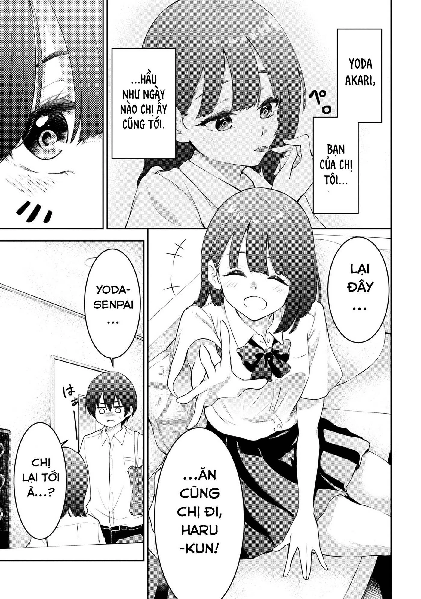 Hôm nay chị lại tới nữa à, Yoda-senpai? Chapter 1 - Trang 3