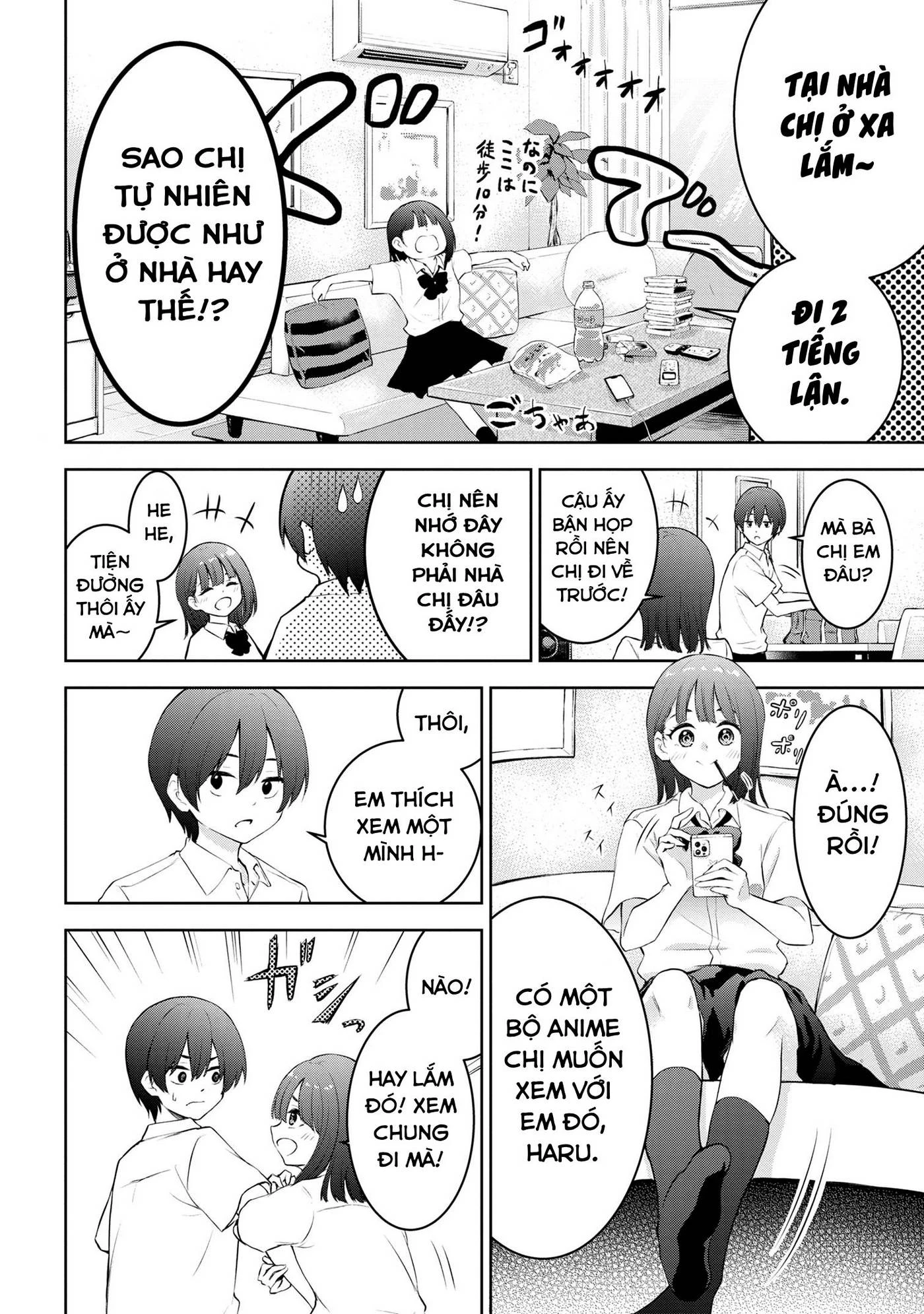 Hôm nay chị lại tới nữa à, Yoda-senpai? Chapter 1 - Trang 3