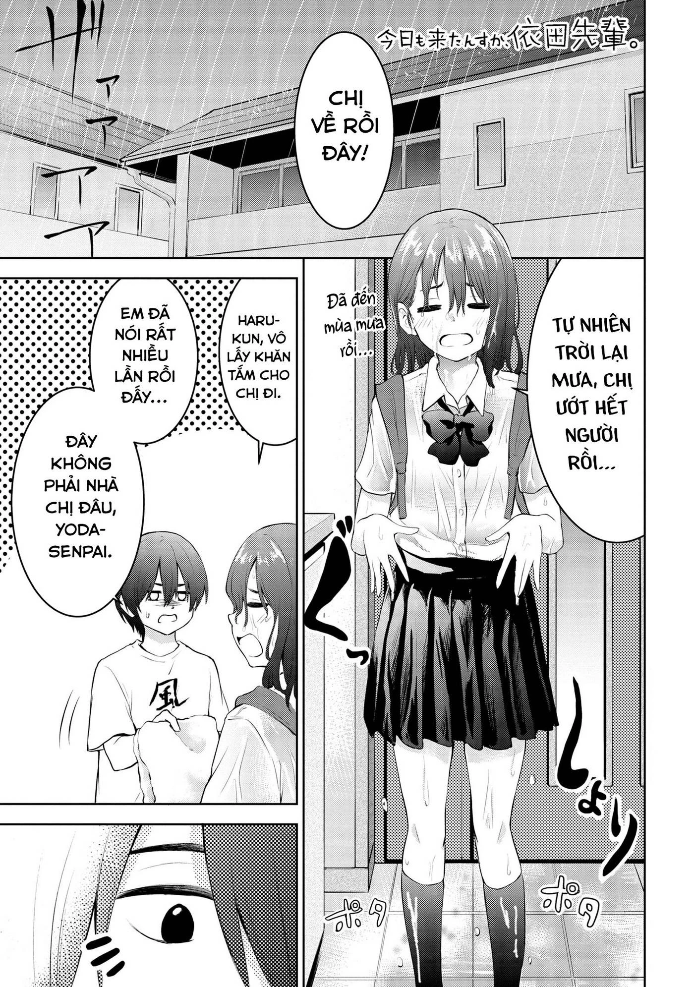 Hôm nay chị lại tới nữa à, Yoda-senpai? Chapter 3 - Trang 3