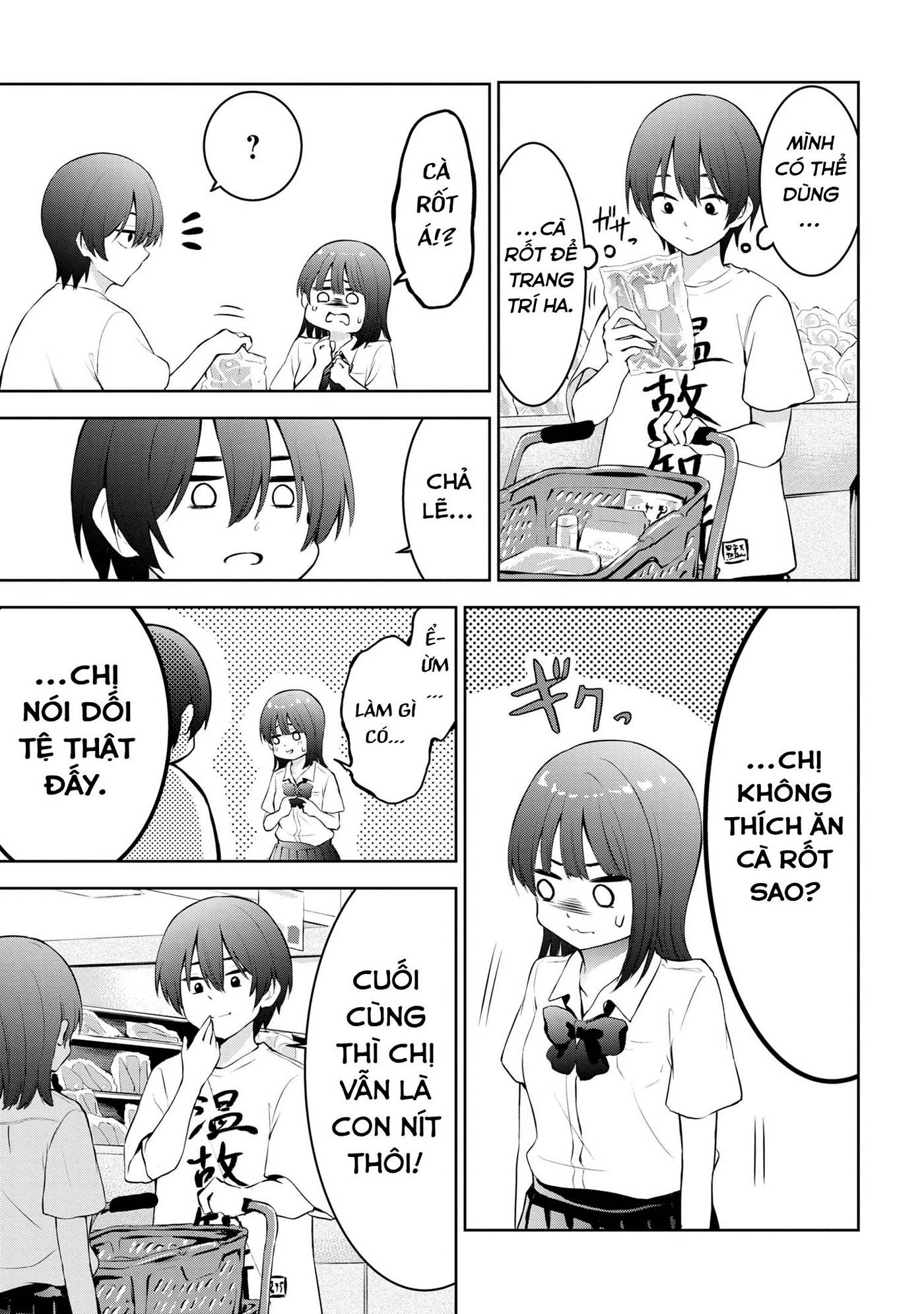 Hôm nay chị lại tới nữa à, Yoda-senpai? Chapter 5 - Trang 3