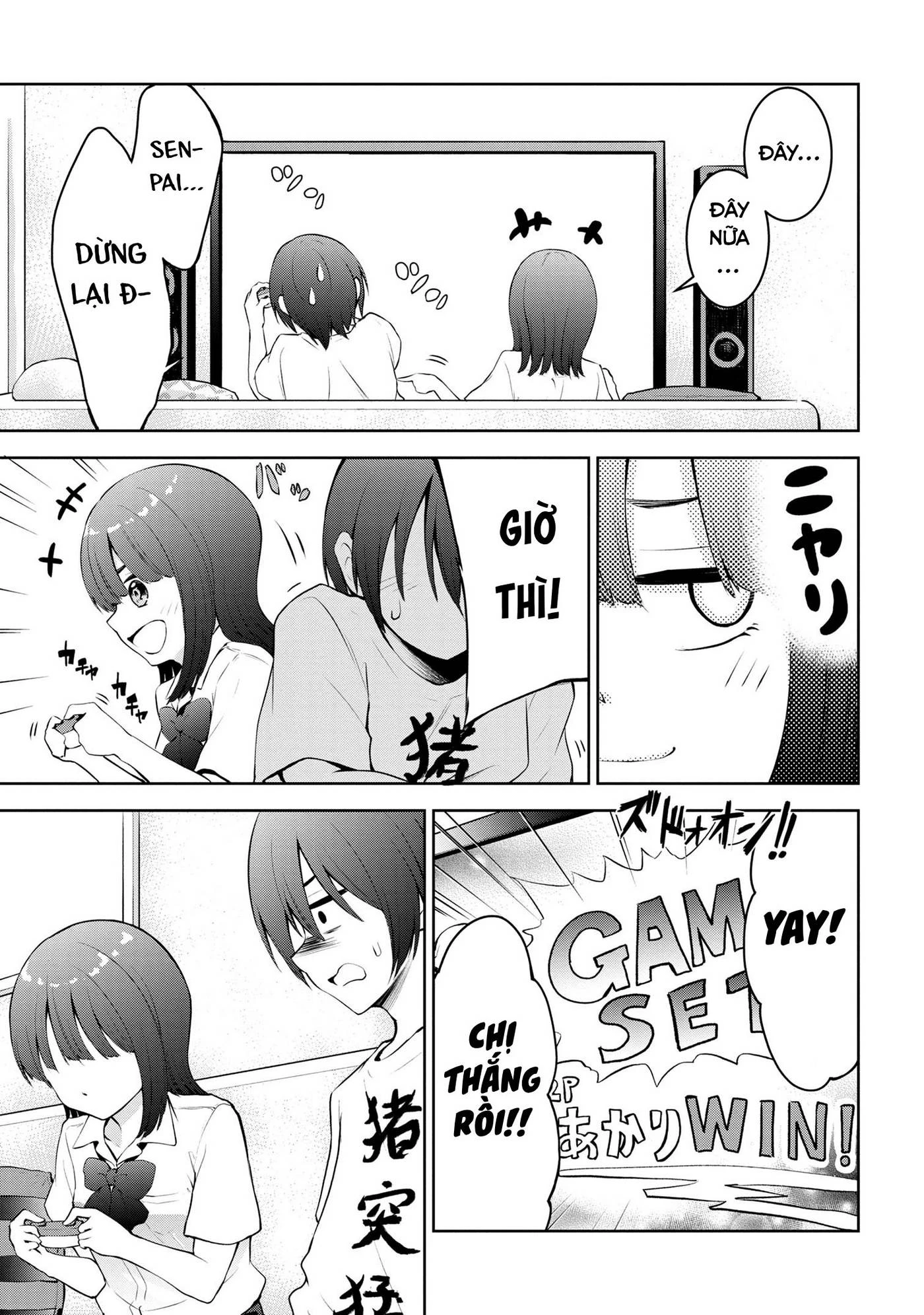 Hôm nay chị lại tới nữa à, Yoda-senpai? Chapter 6 - Trang 3