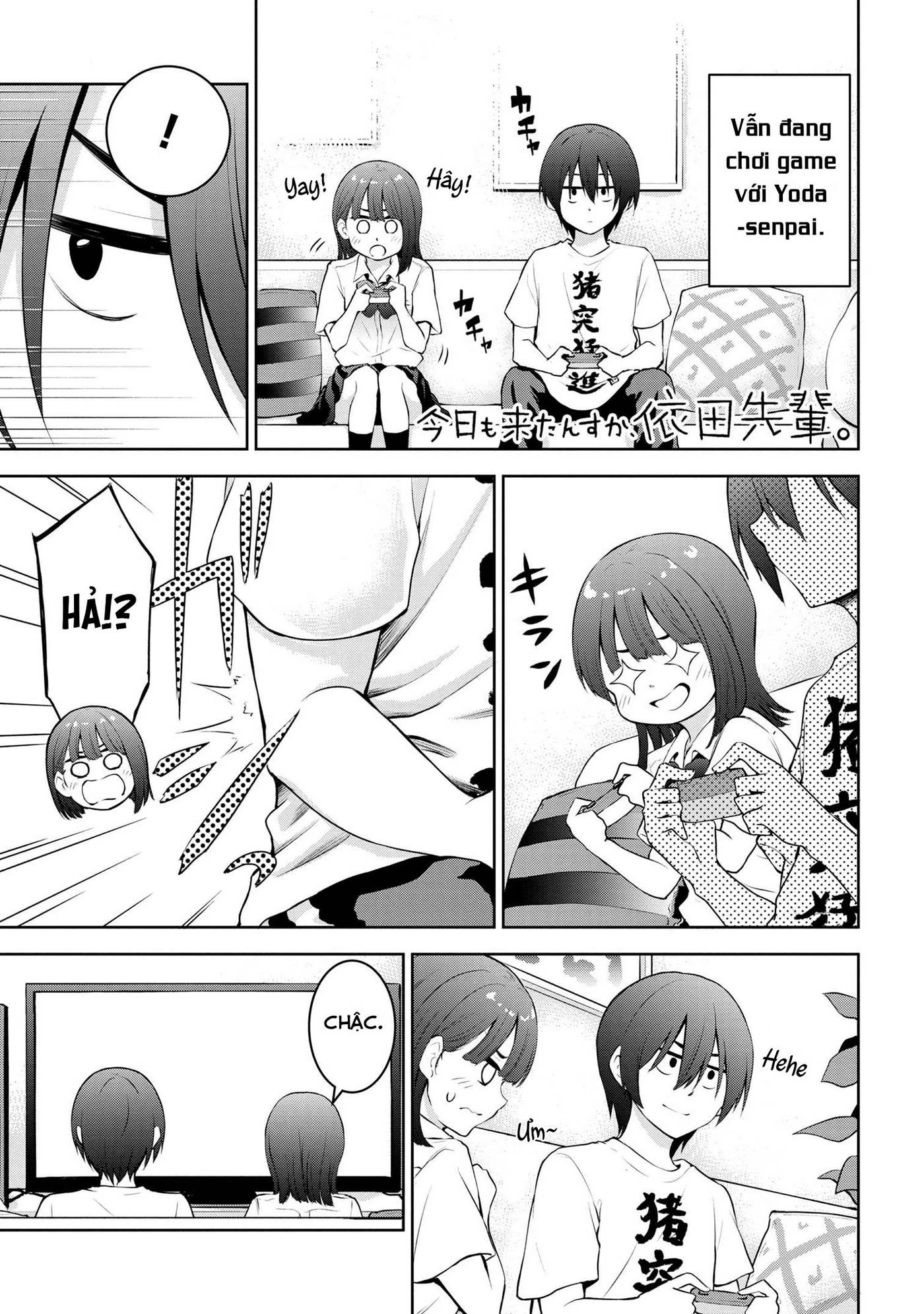 Hôm nay chị lại tới nữa à, Yoda-senpai? Chapter 7 - Trang 3