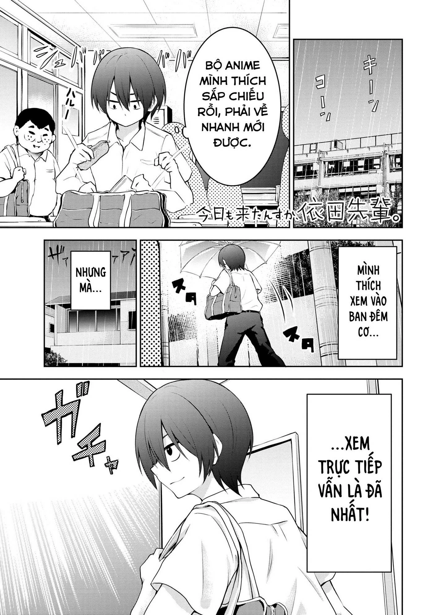 Hôm nay chị lại tới nữa à, Yoda-senpai? Chapter 8 - Trang 3