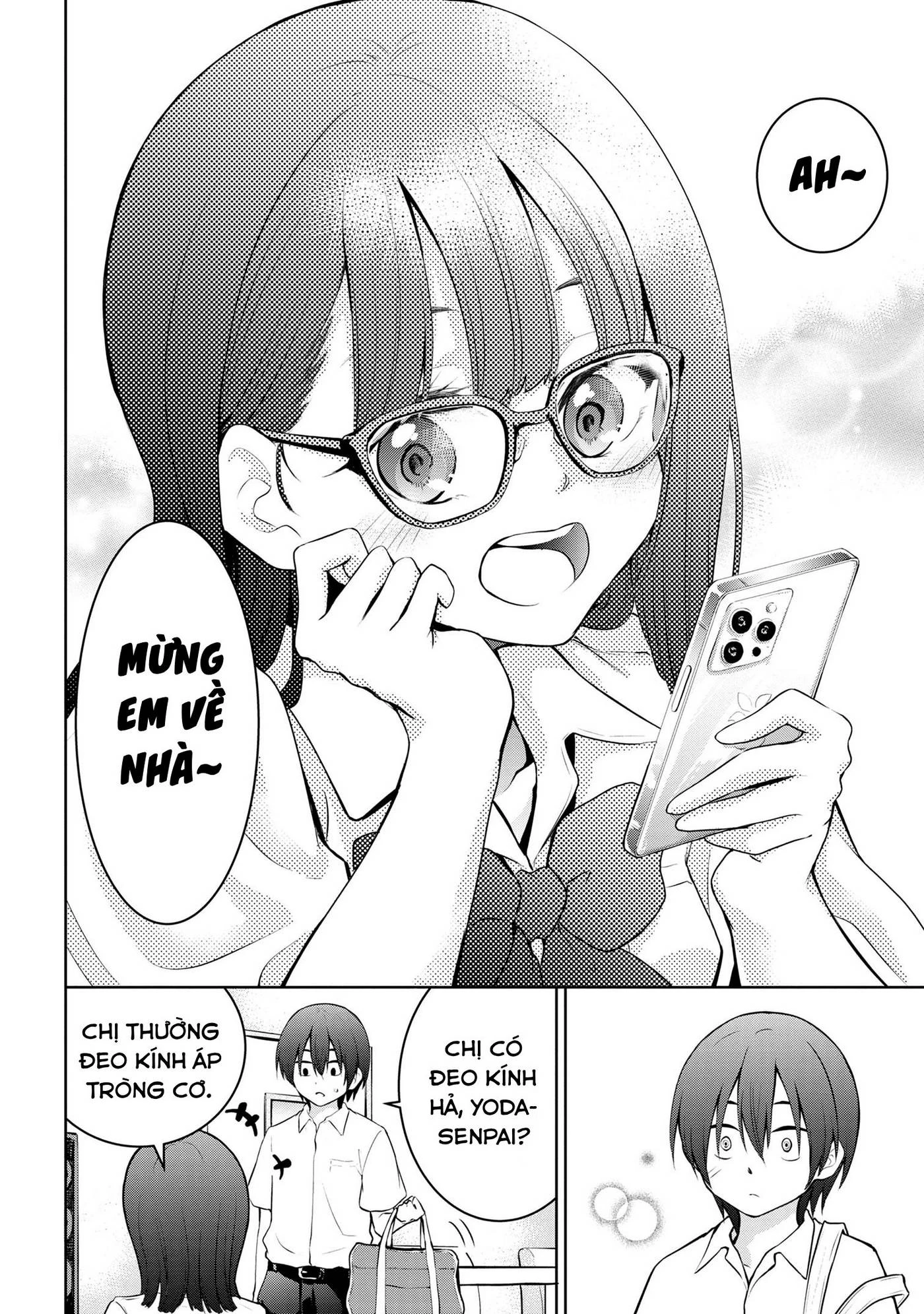 Hôm nay chị lại tới nữa à, Yoda-senpai? Chapter 8 - Trang 3