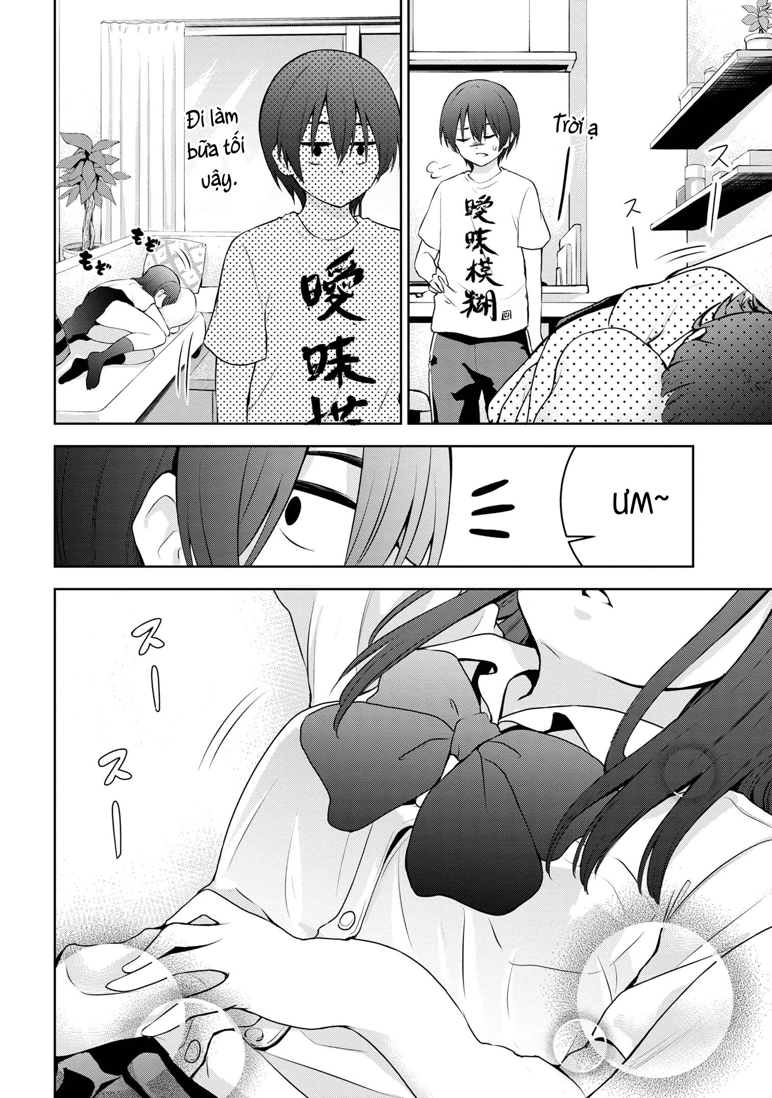 Hôm nay chị lại tới nữa à, Yoda-senpai? Chapter 9 - Trang 3