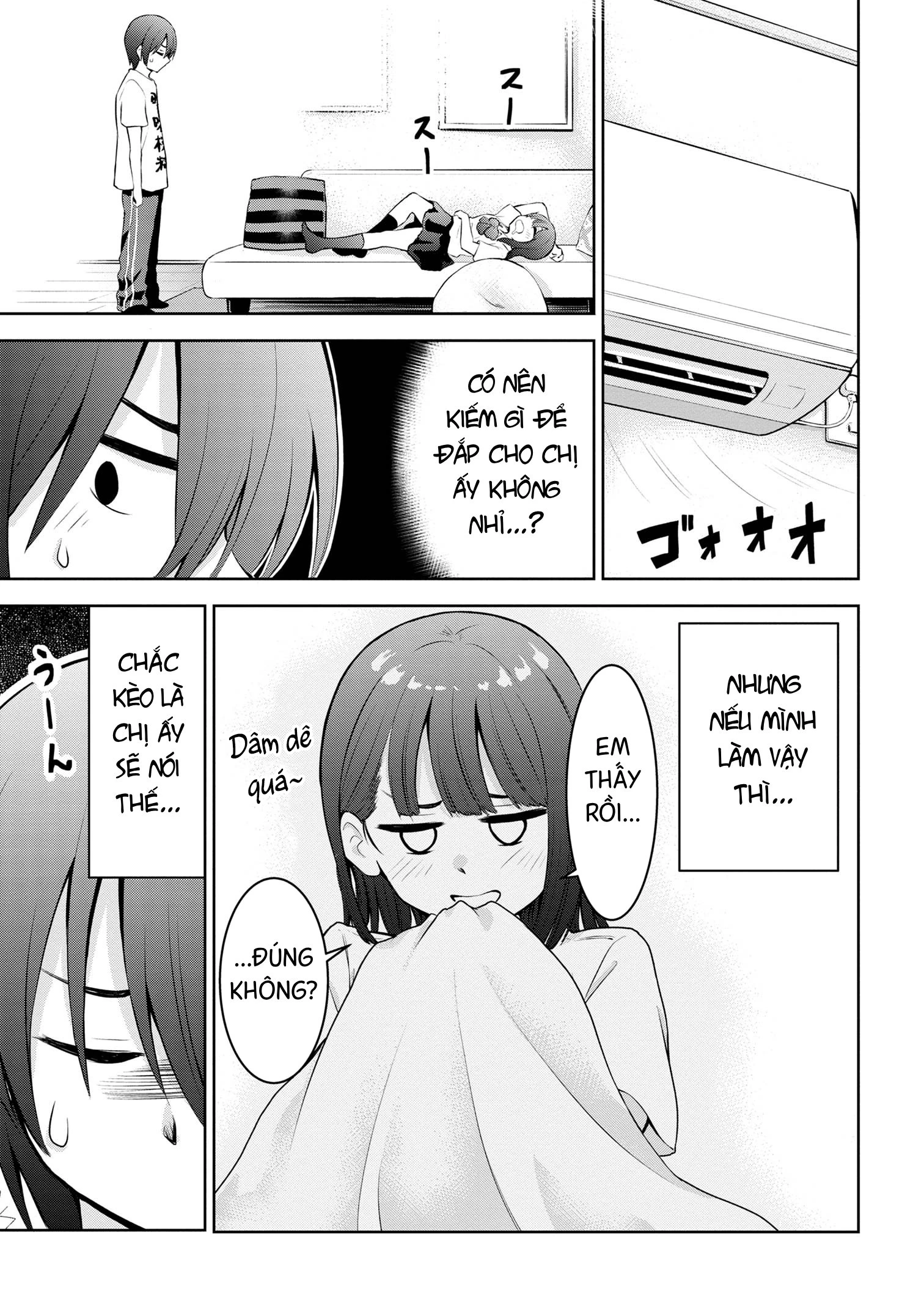 Hôm nay chị lại tới nữa à, Yoda-senpai? Chapter 9 - Trang 3