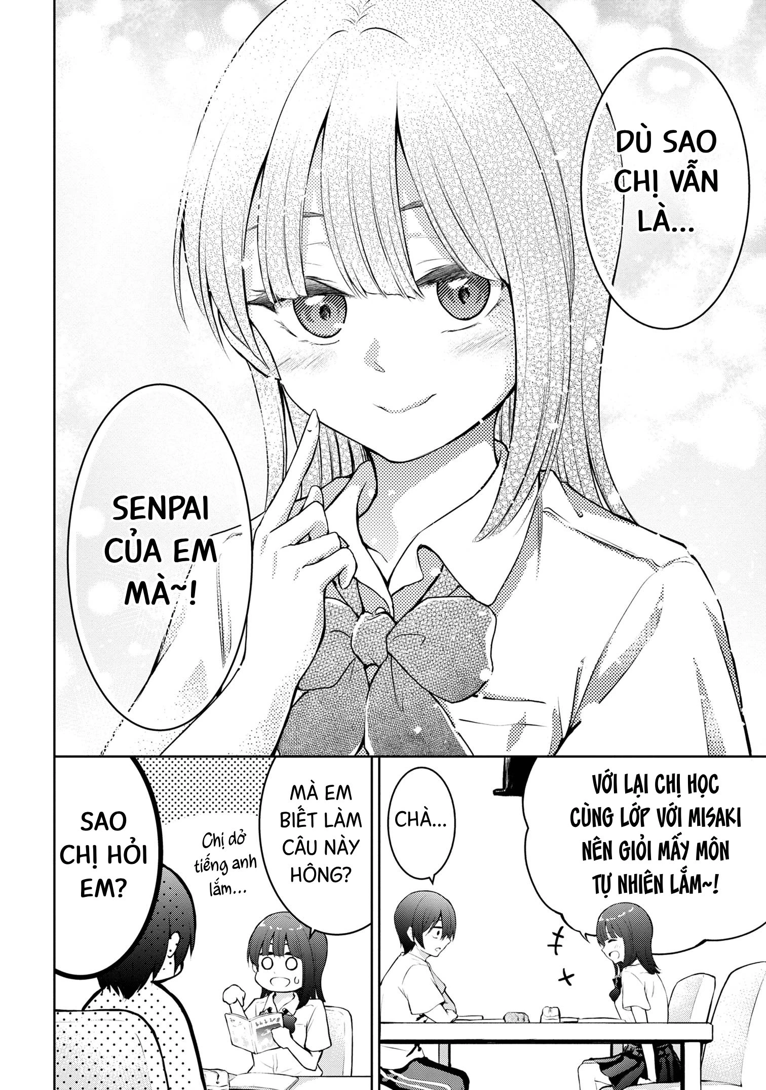 Hôm nay chị lại tới nữa à, Yoda-senpai? Chapter 10 - Trang 3