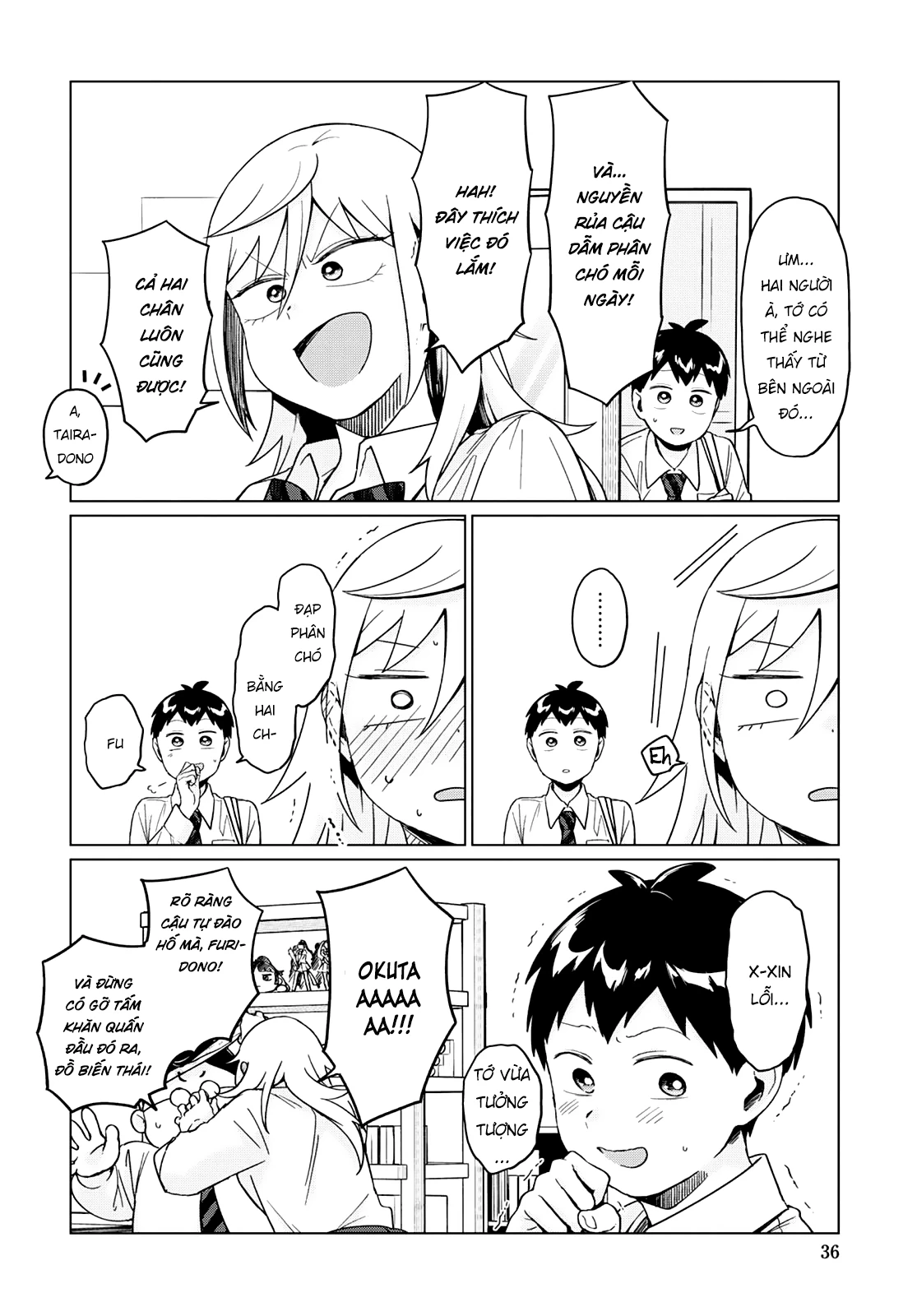 Tonari No Furi-San Ga Tonikaku Kowai Chapter 22 - Trang 3