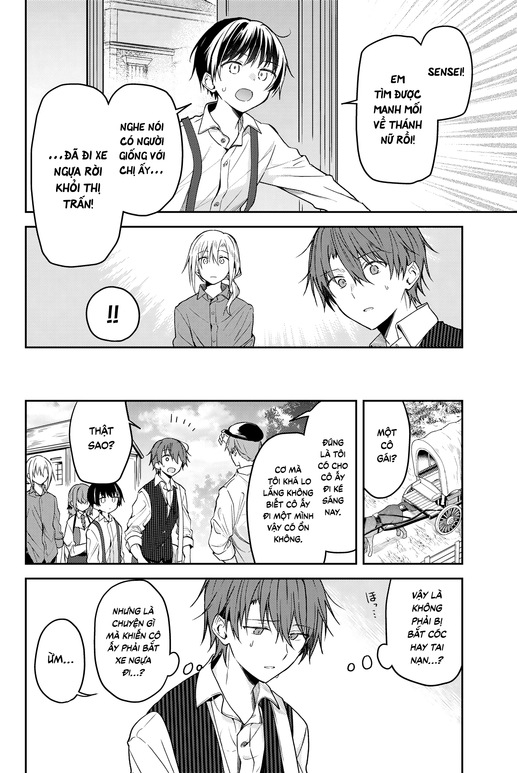 Shiro Seijo to Kuro Bokushi Chapter 65 - Trang 2