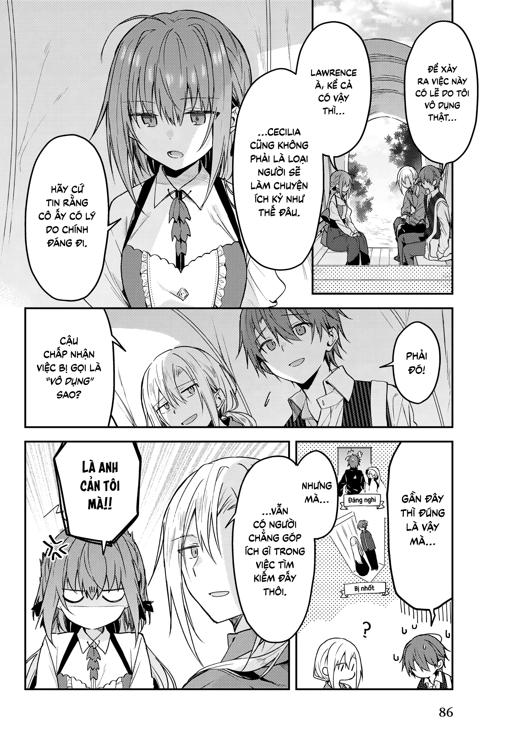 Shiro Seijo to Kuro Bokushi Chapter 65 - Trang 2