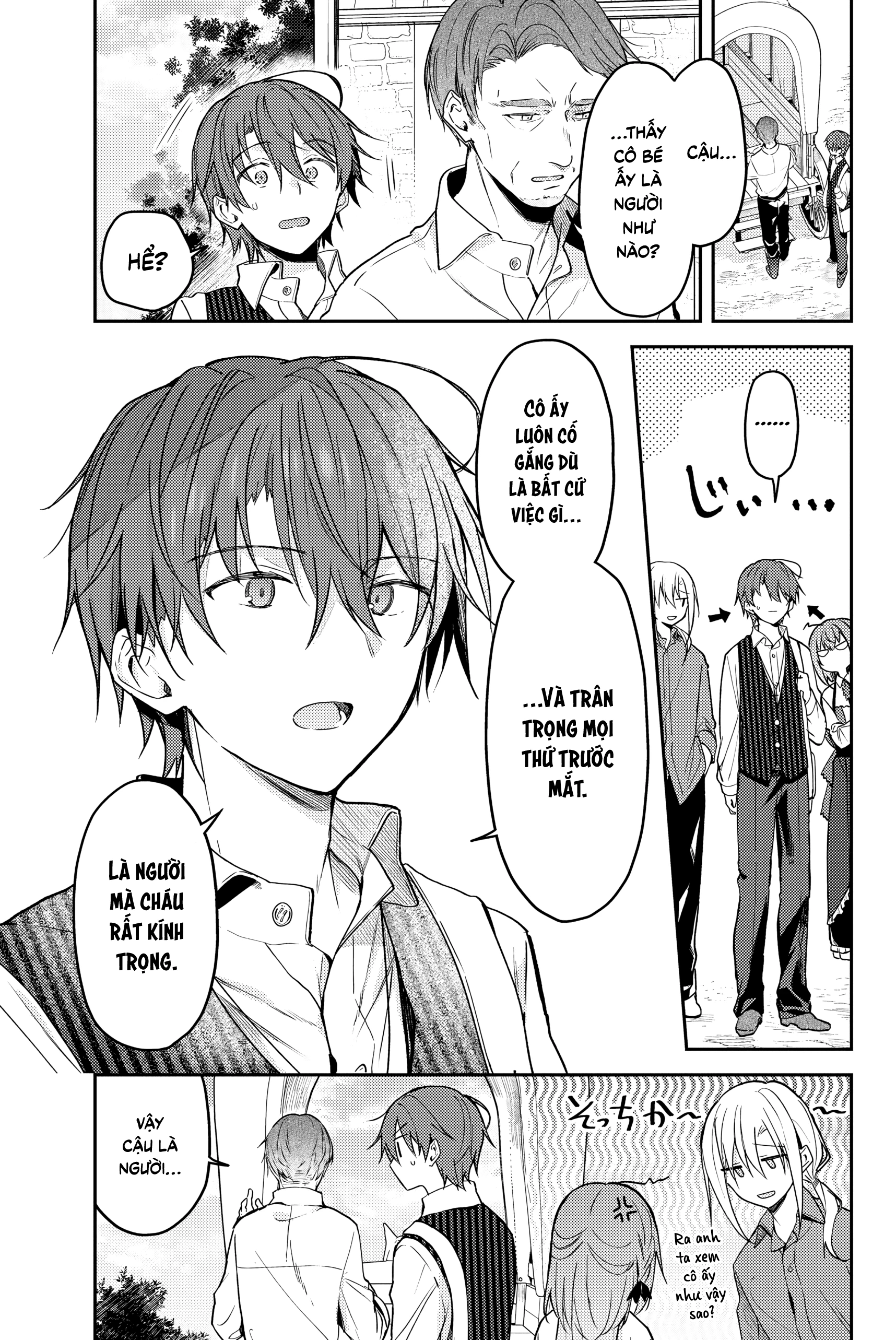 Shiro Seijo to Kuro Bokushi Chapter 65 - Trang 2