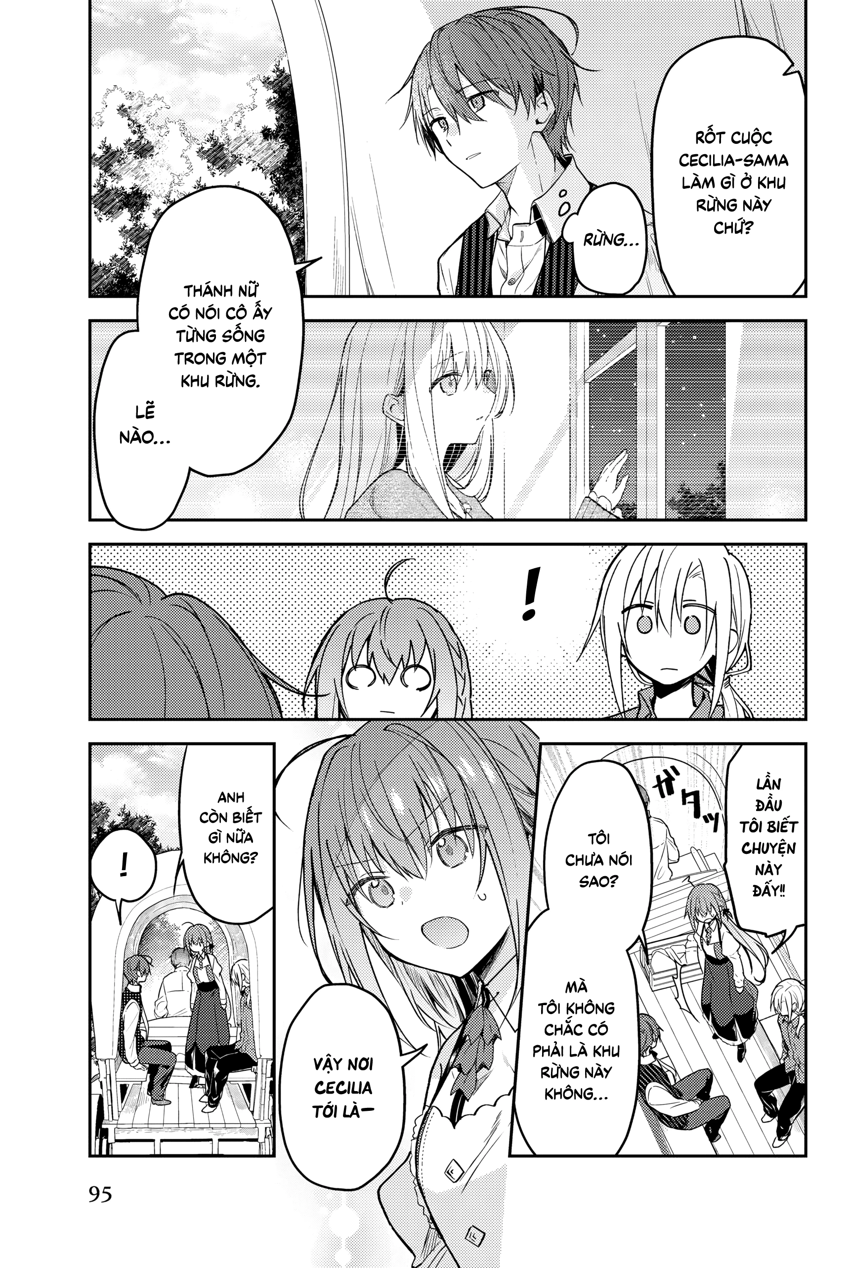 Shiro Seijo to Kuro Bokushi Chapter 65 - Trang 2