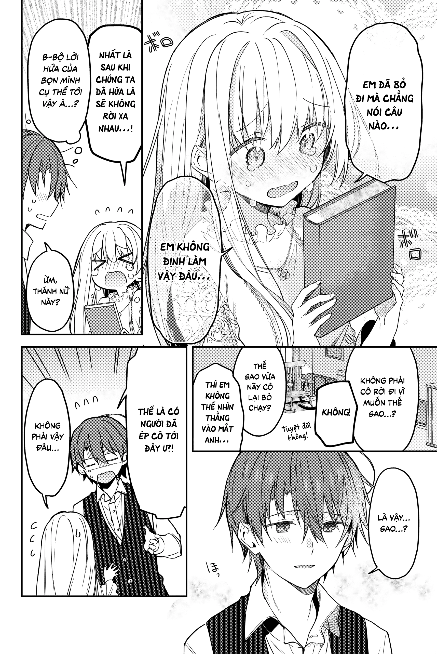 Shiro Seijo to Kuro Bokushi Chapter 65 - Trang 2