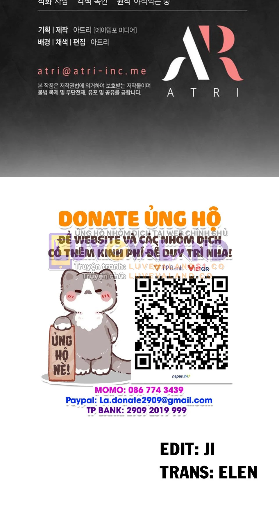 Mối Liên Kết Giữa Báo Đen Và Bé Thỏ Chapter 116 - Trang 2