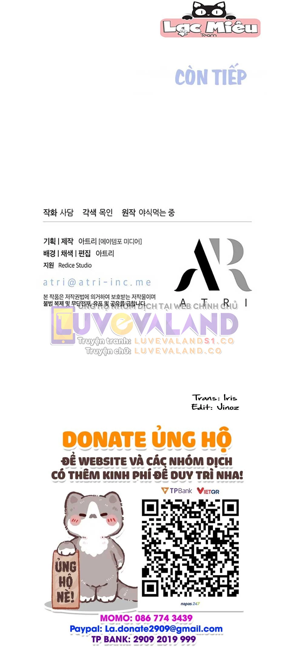 Mối Liên Kết Giữa Báo Đen Và Bé Thỏ Chapter 118 - Trang 2