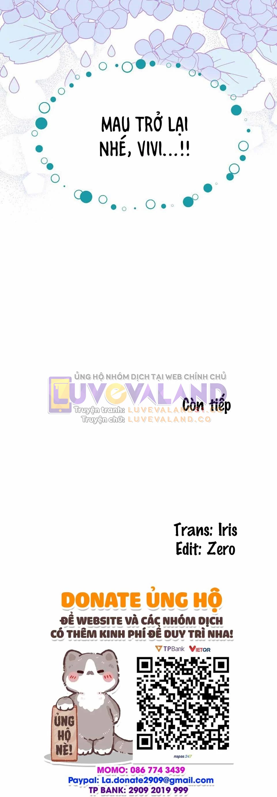 Mối Liên Kết Giữa Báo Đen Và Bé Thỏ Chapter 121 - Trang 2