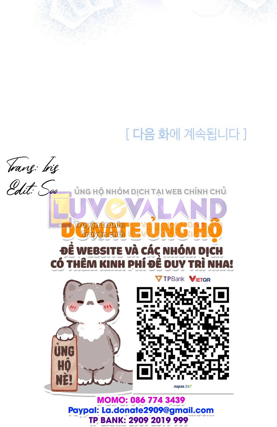 Mối Liên Kết Giữa Báo Đen Và Bé Thỏ Chapter 140 - Trang 2