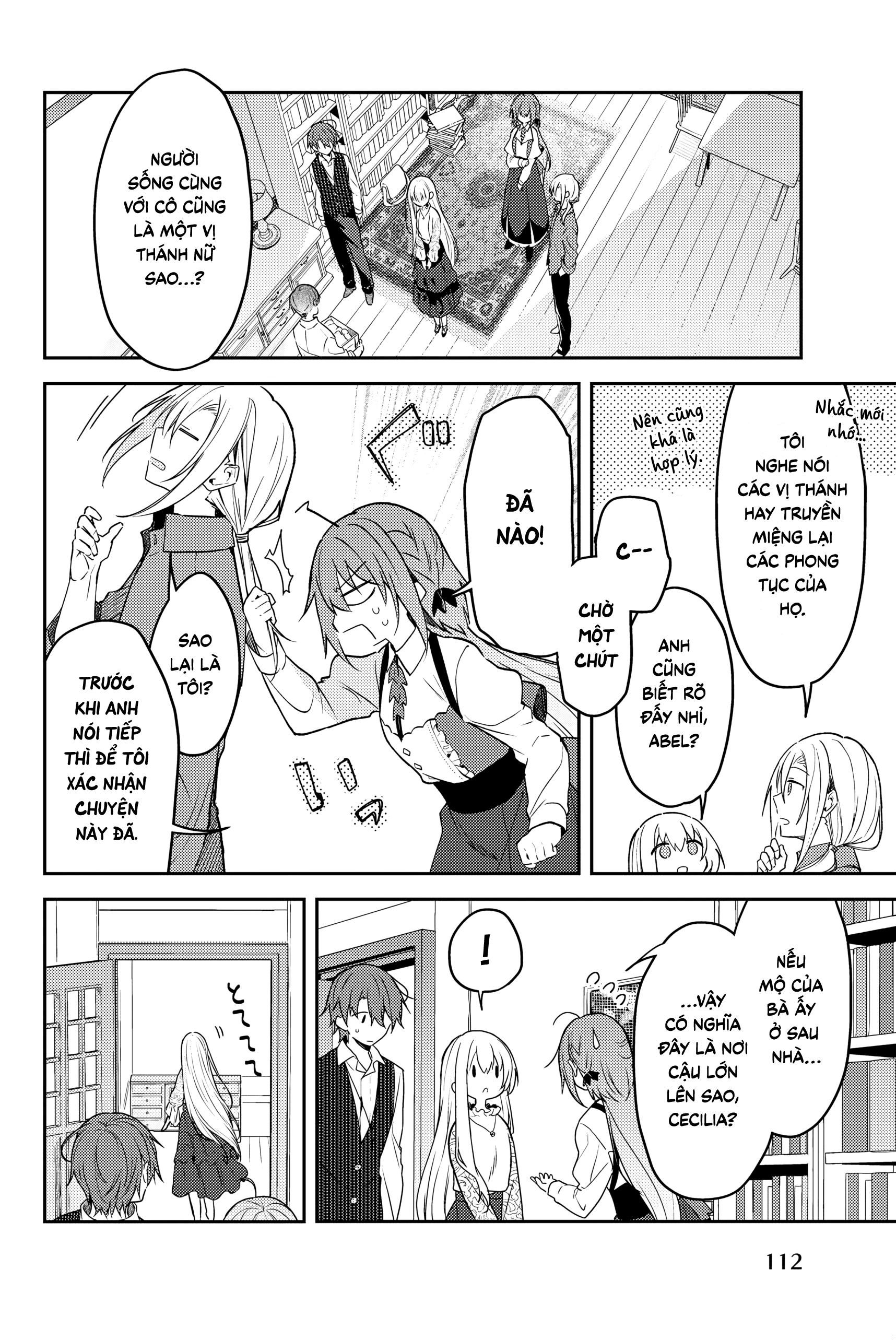 Shiro Seijo to Kuro Bokushi Chapter 66 - Trang 2