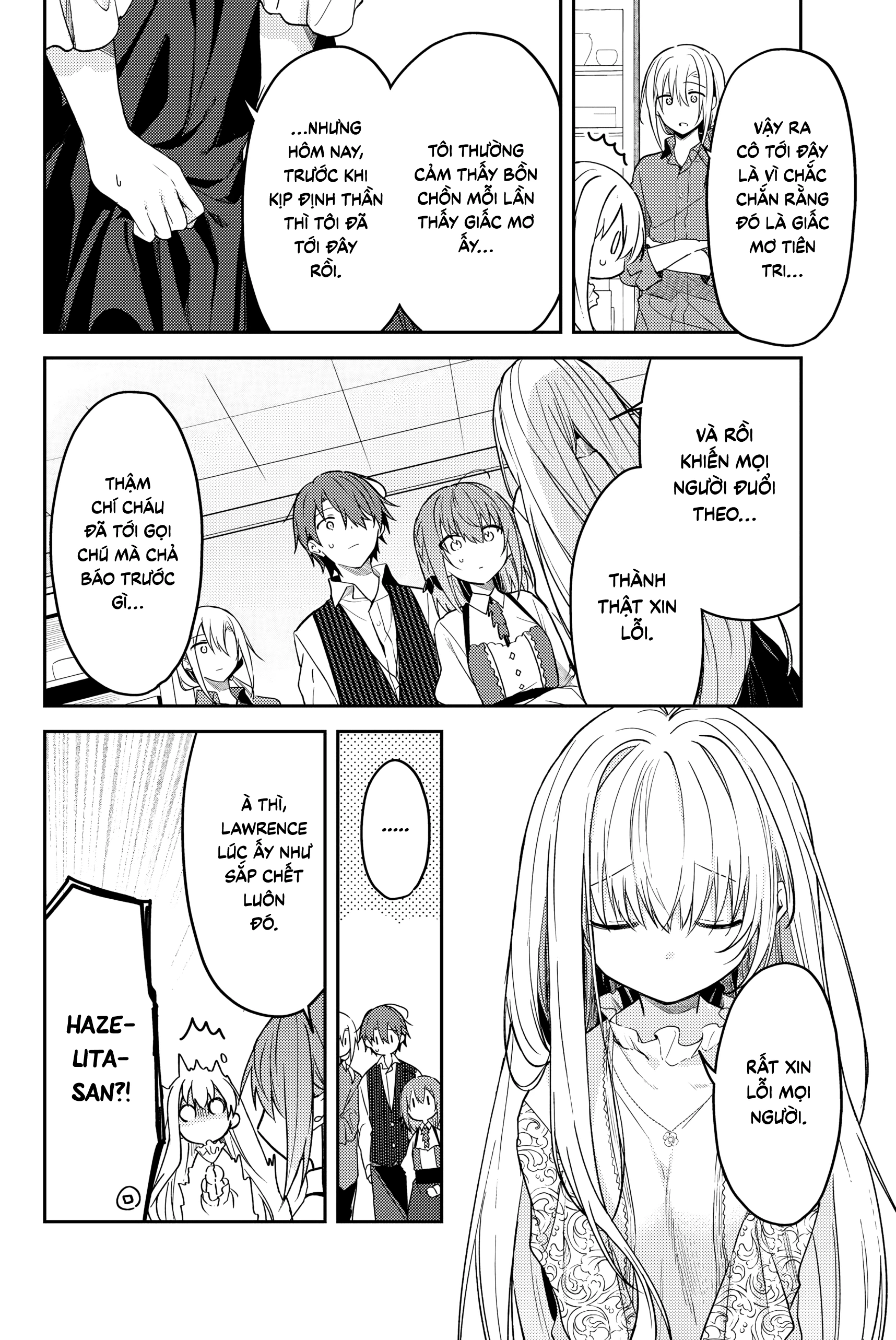 Shiro Seijo to Kuro Bokushi Chapter 66 - Trang 2