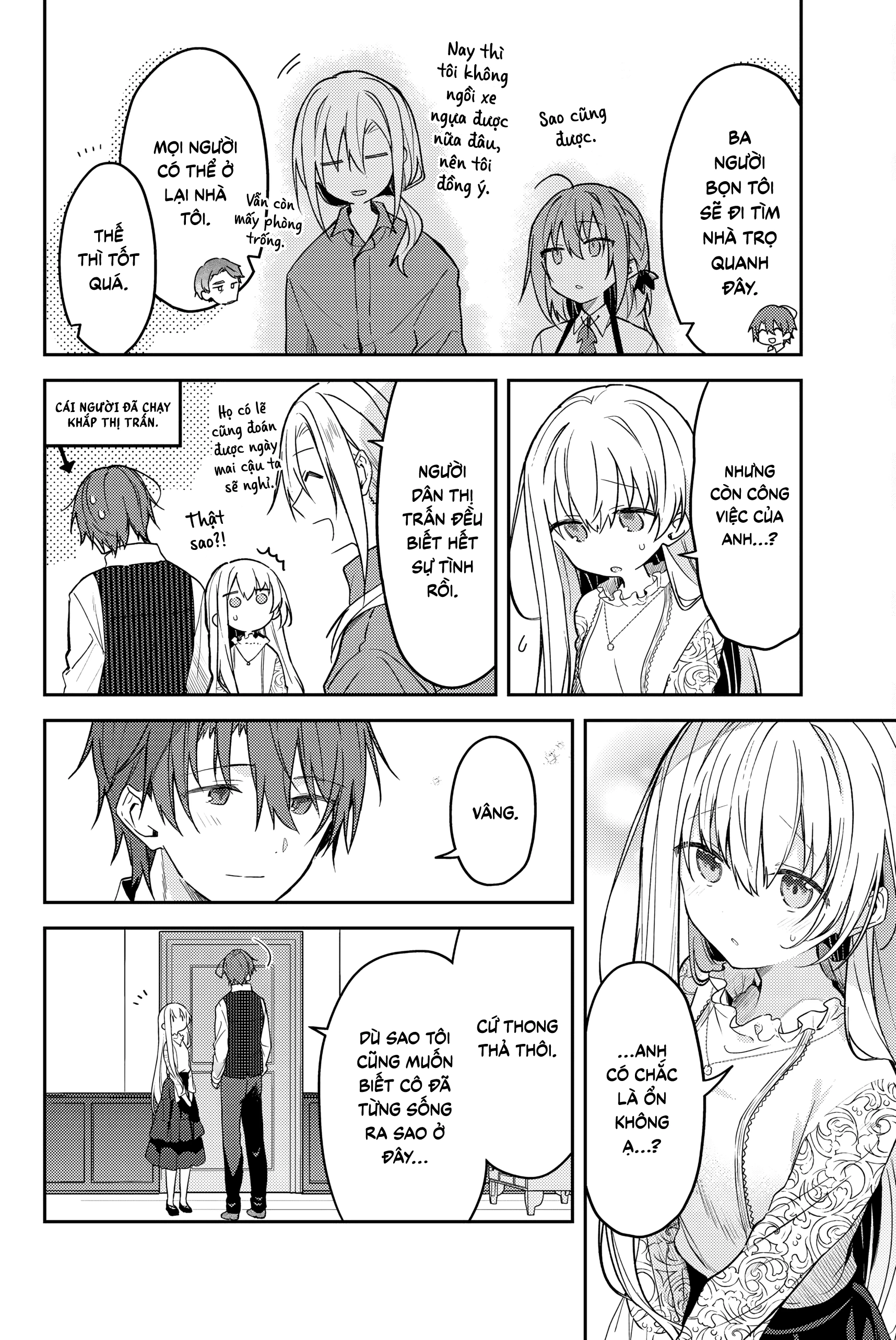 Shiro Seijo to Kuro Bokushi Chapter 66 - Trang 2