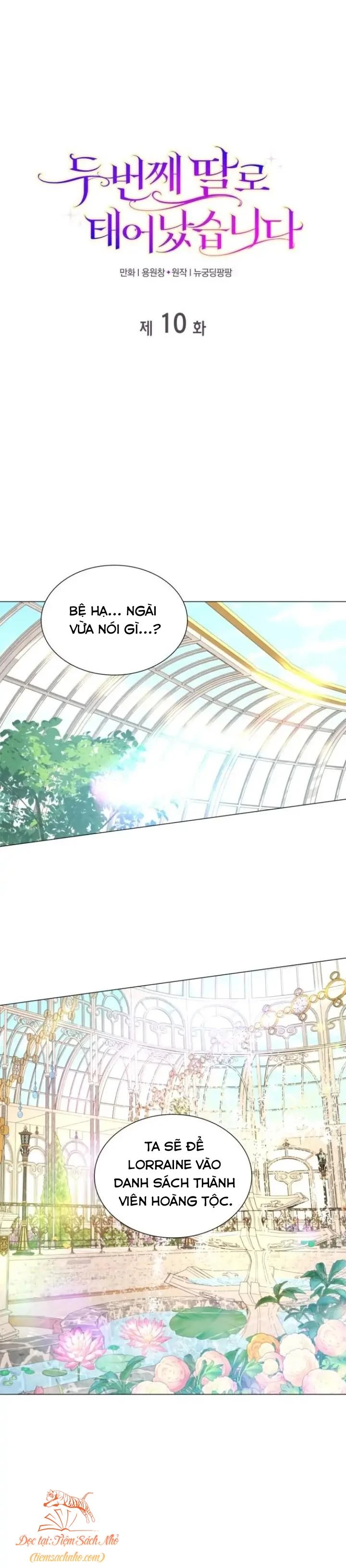 Tôi Được Sinh Ra Là Con Gái Thứ Hai Chapter 10 - Trang 4