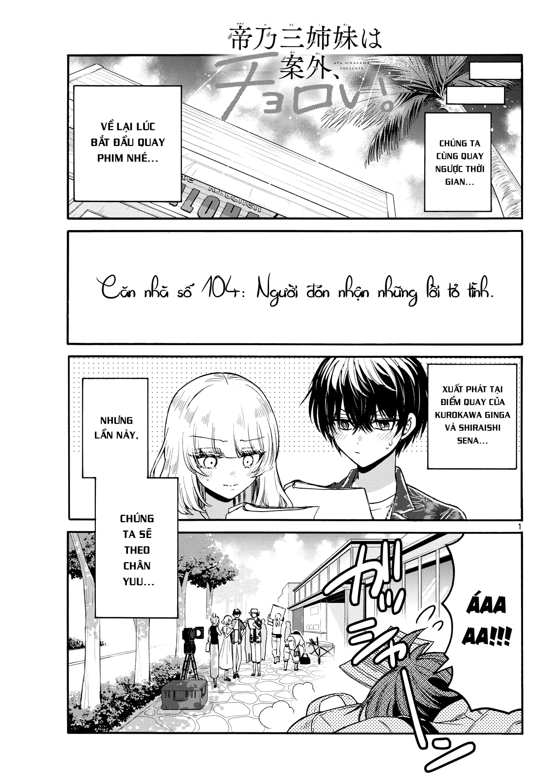 Ba Chị Em Nhà Mikadono Dễ Đối Phó Thật Đấy Chapter 104 - Trang 4