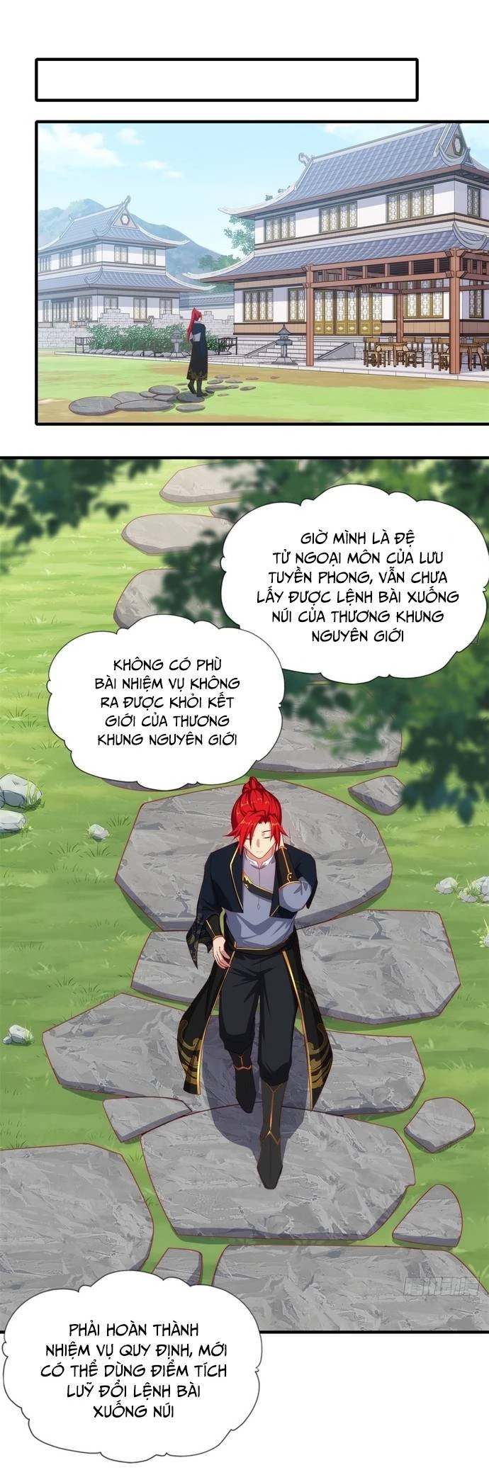 Xuyên Không Thành Npc: Ta Có Lão Bà Che Chở Chapter 1 - Trang 3