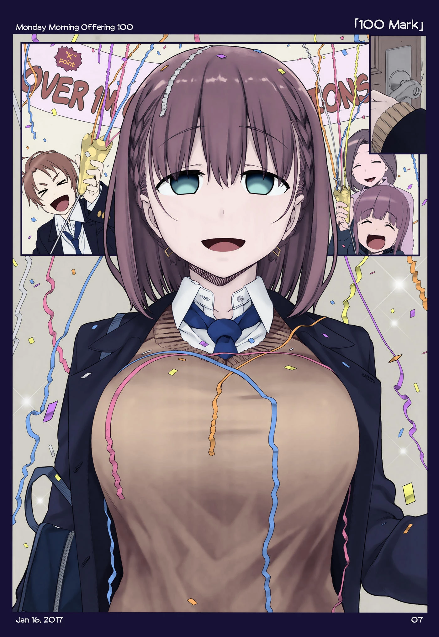 Getsuyoubi No Tawawa Chapter 100 - Trang 2