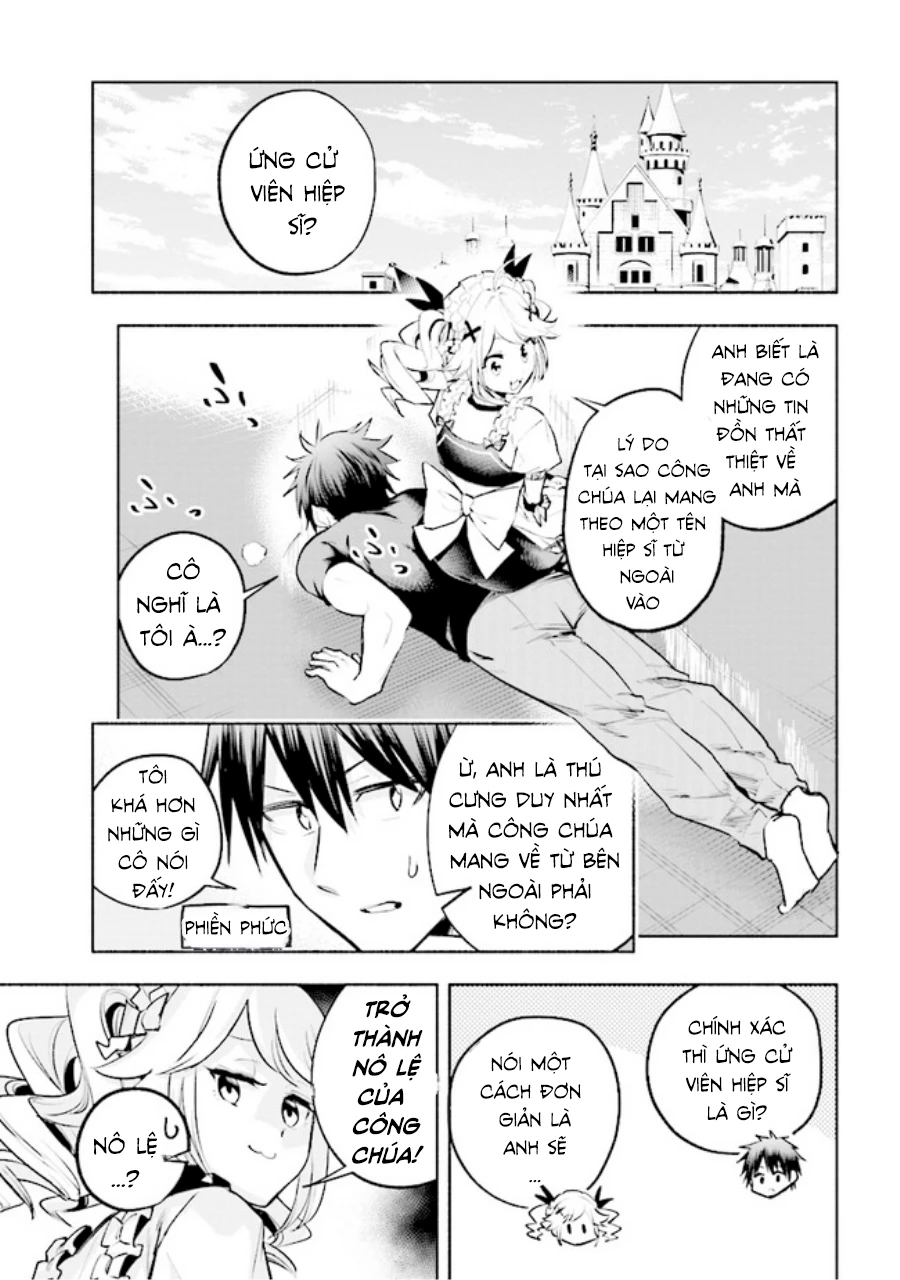 Nhà Vô Địch Với Chức Nghiệp ''Vô Năng'' Và Cô Công Chúa Cùng Kiếm Tìm Hạnh Phúc Chapter 7 - Trang 2