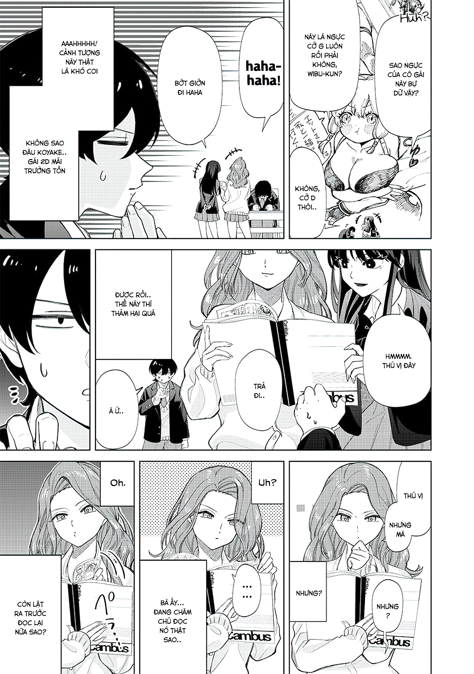 Shiretto Sugee Koto Itteru Gal: Shiritsu Paranomaru Koukou no Nichijou Chapter 3 - Trang 2