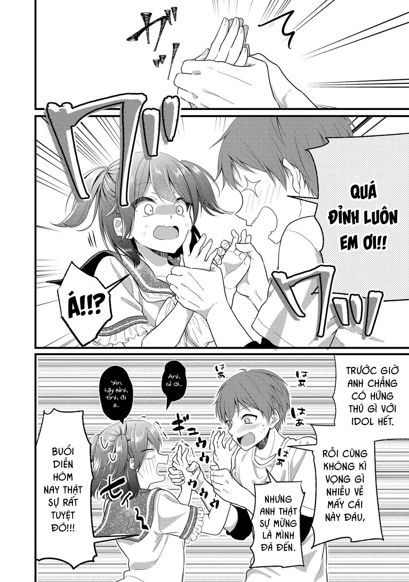 Idol tôi yêu thích giờ lại là kẻ bám đuôi tôi kìa! Chapter 1 - Trang 2