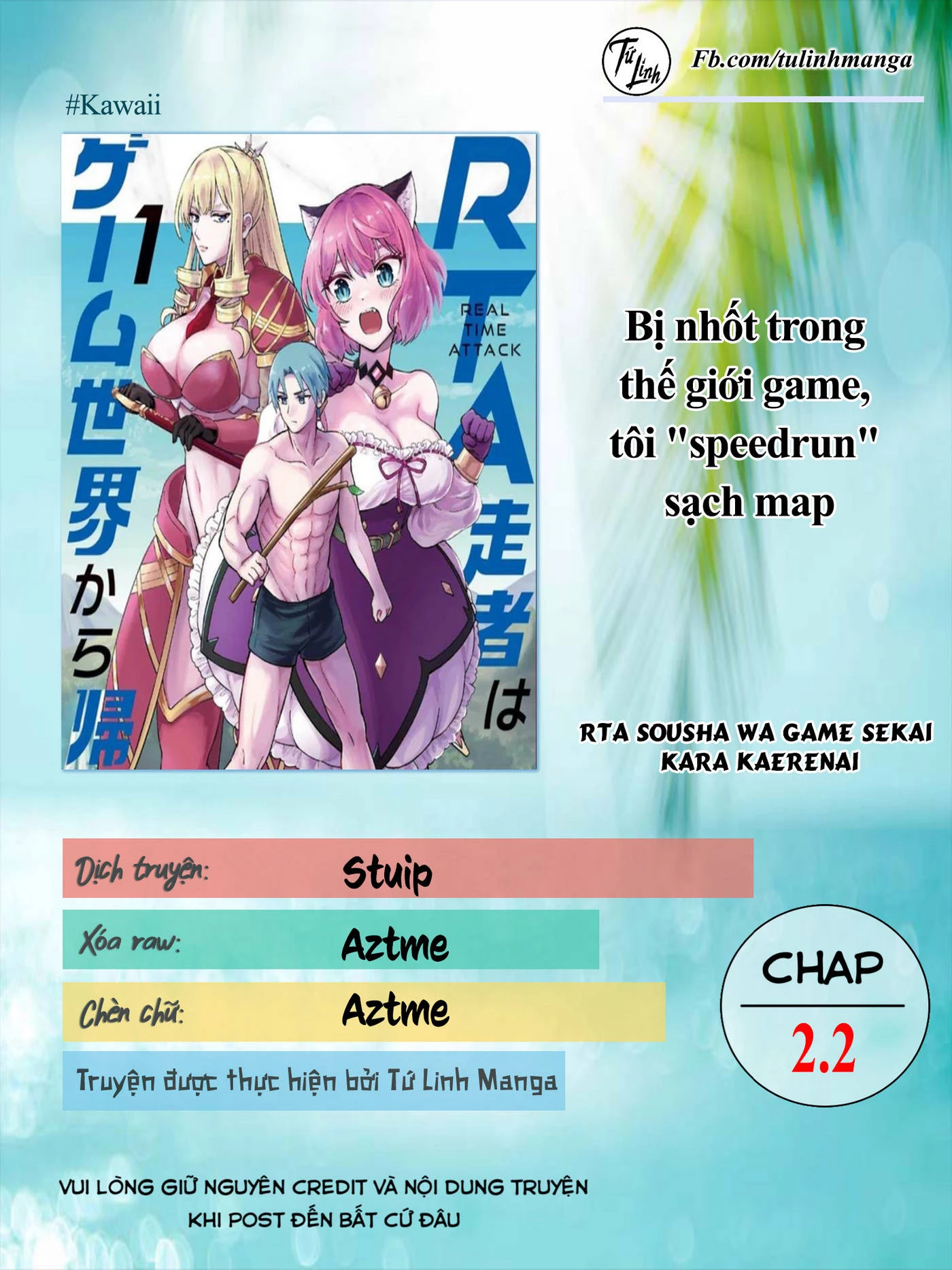 Bị nhốt trong thế giới game, tôi "speedrun" sạch map Chapter 2.2 - Trang 2