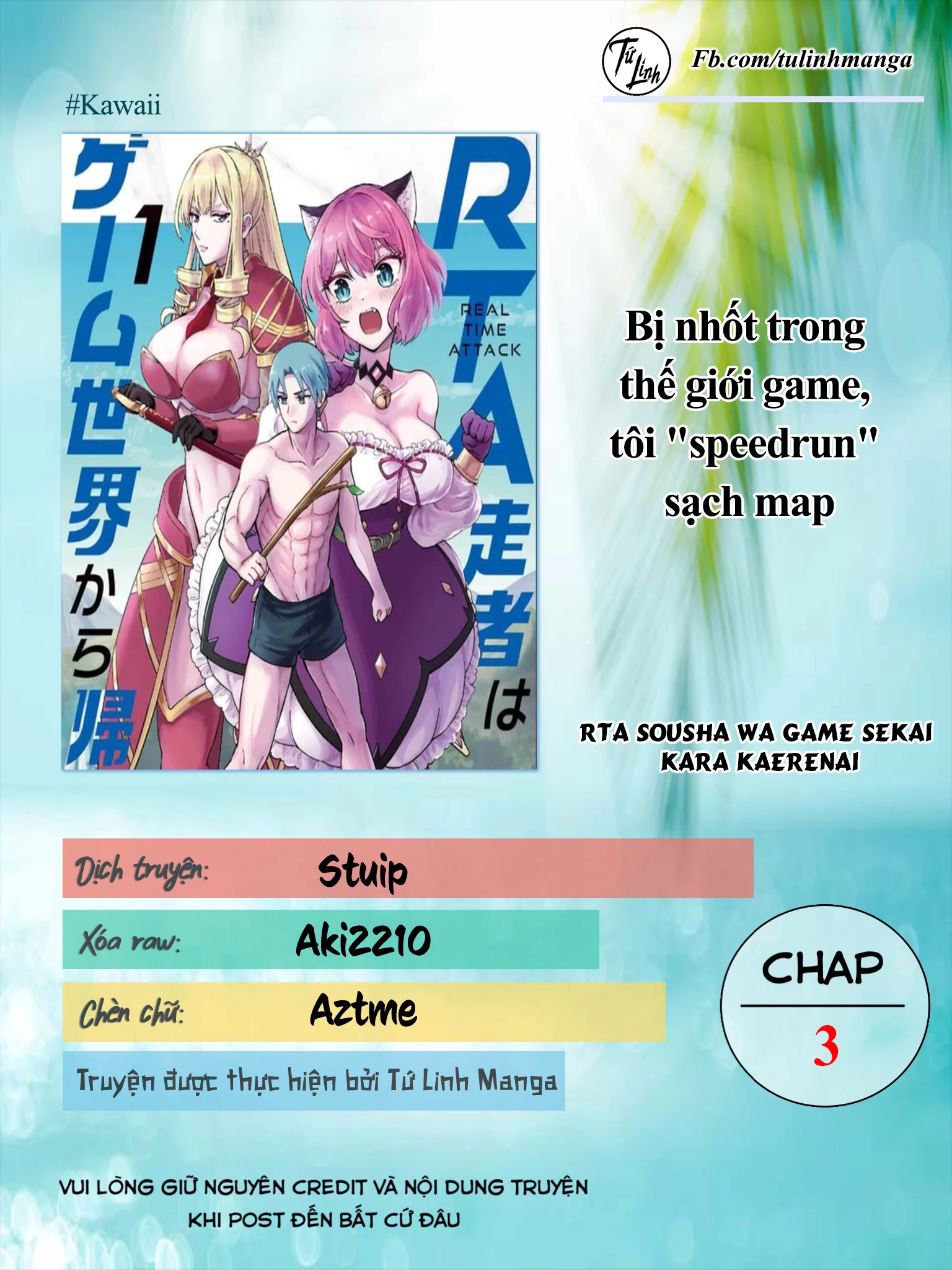 Bị nhốt trong thế giới game, tôi "speedrun" sạch map Chapter 3 - Trang 2