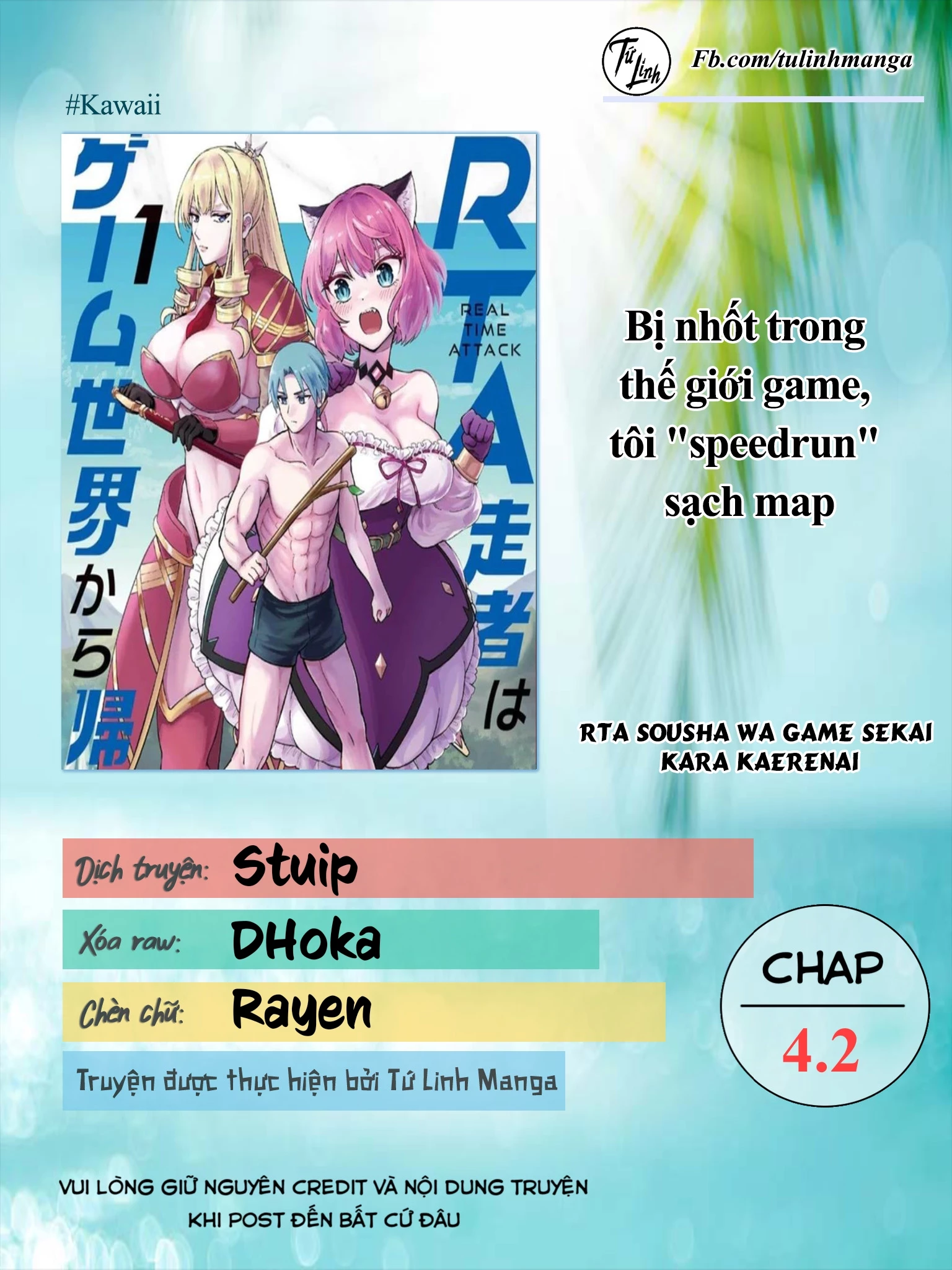 Bị nhốt trong thế giới game, tôi "speedrun" sạch map Chapter 4.2 - Trang 2