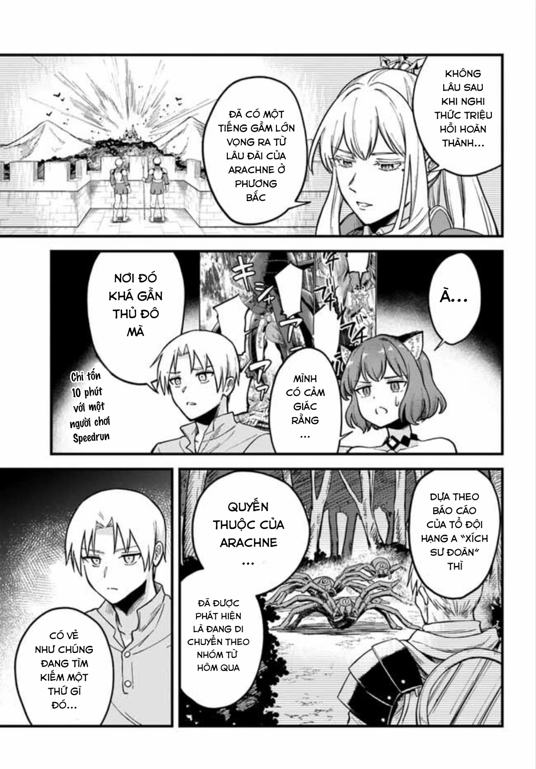Bị nhốt trong thế giới game, tôi "speedrun" sạch map Chapter 4.2 - Trang 2
