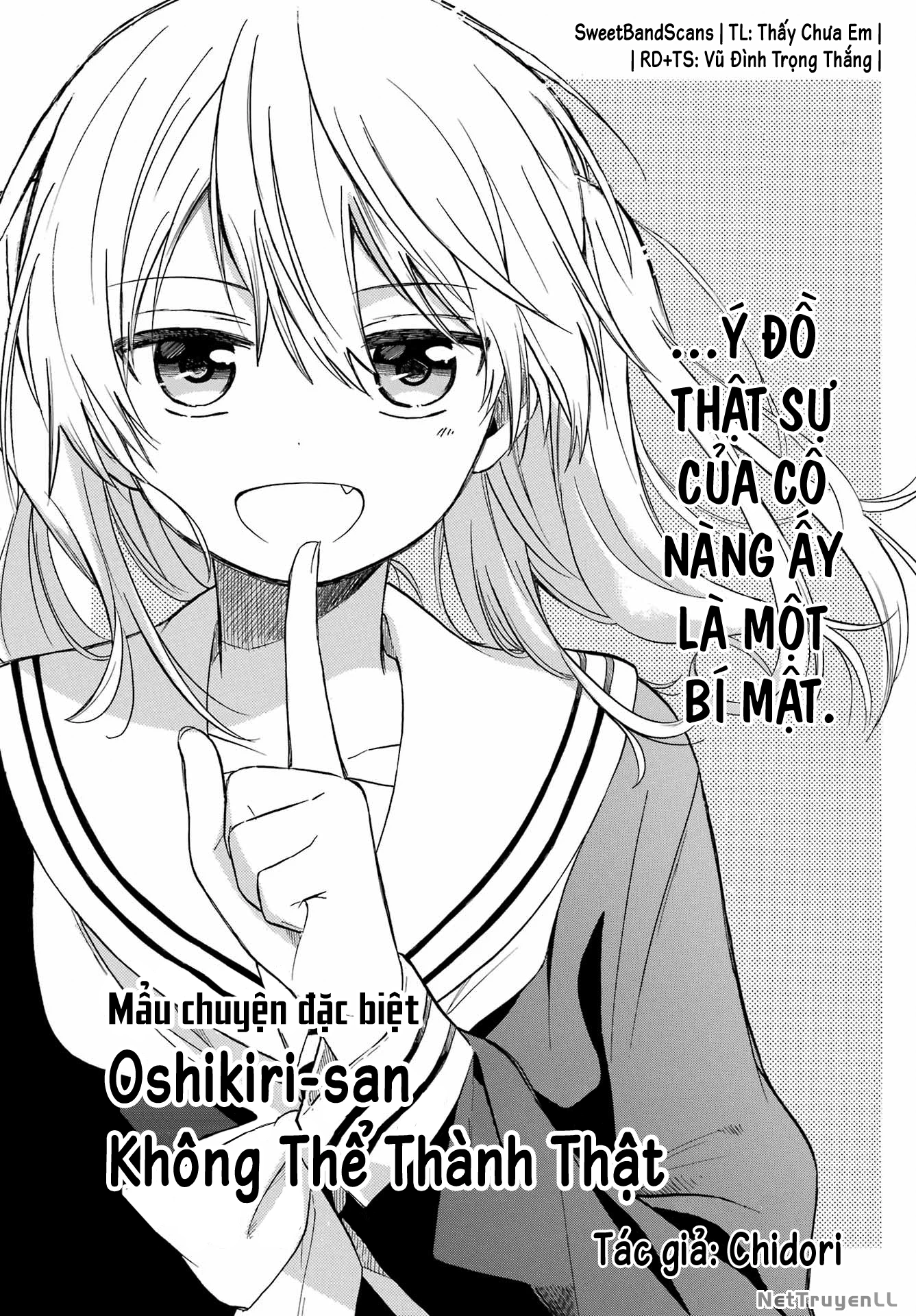 Oshikiri-san Không Thể Thành Thật Oneshot - Trang 2
